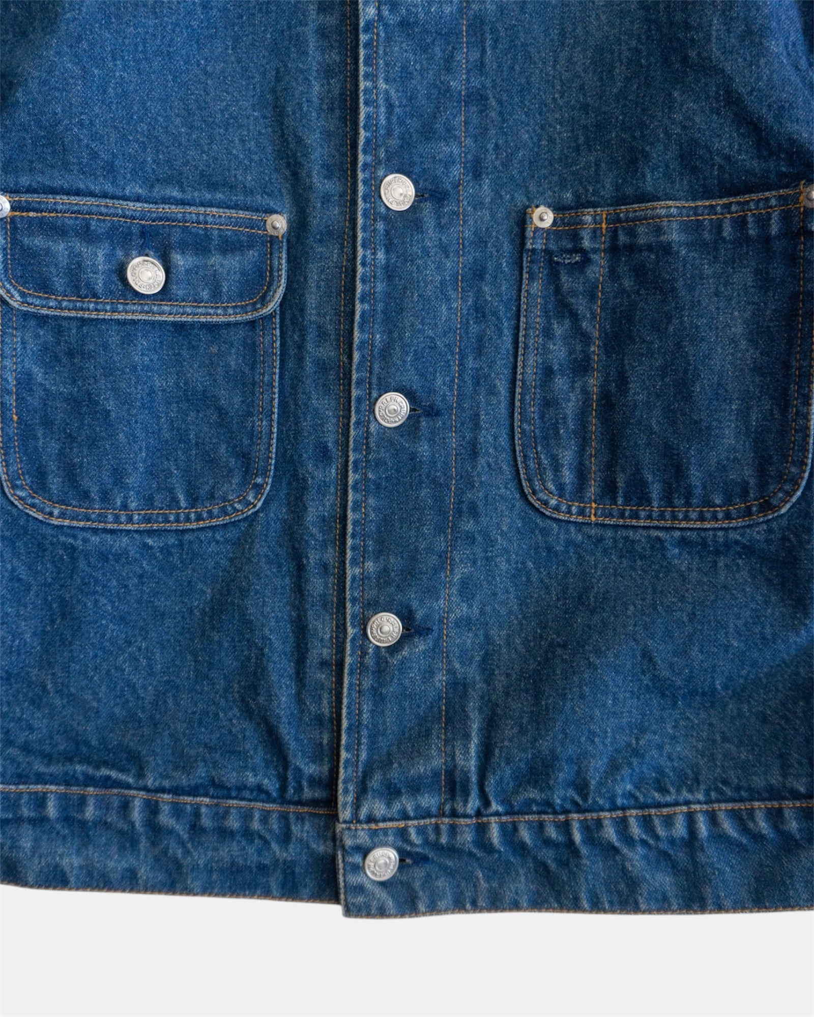 (M) 1990’S RARE PIECE VINTAGE RALPH LAUREN  DENIM AZTEC JACKET