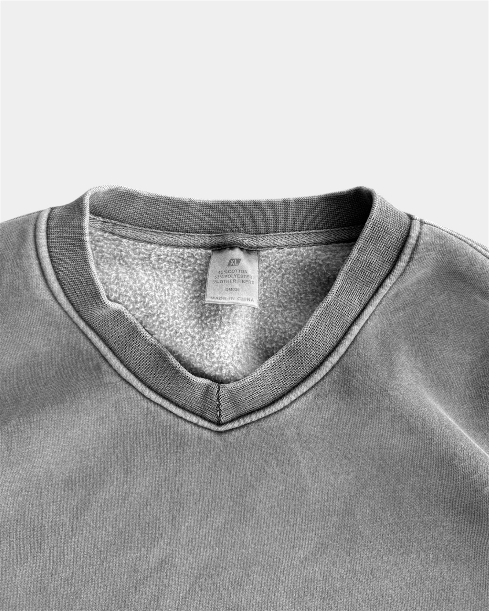 (BOXY L) VINTAGE SUN FADED BOXY CREWNECK