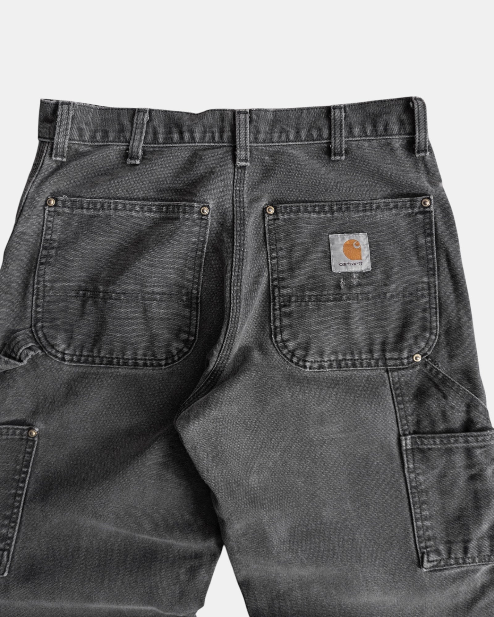 VINTAGE CARHARTT DOUBLE KNEE FADED PANTS - 30x30