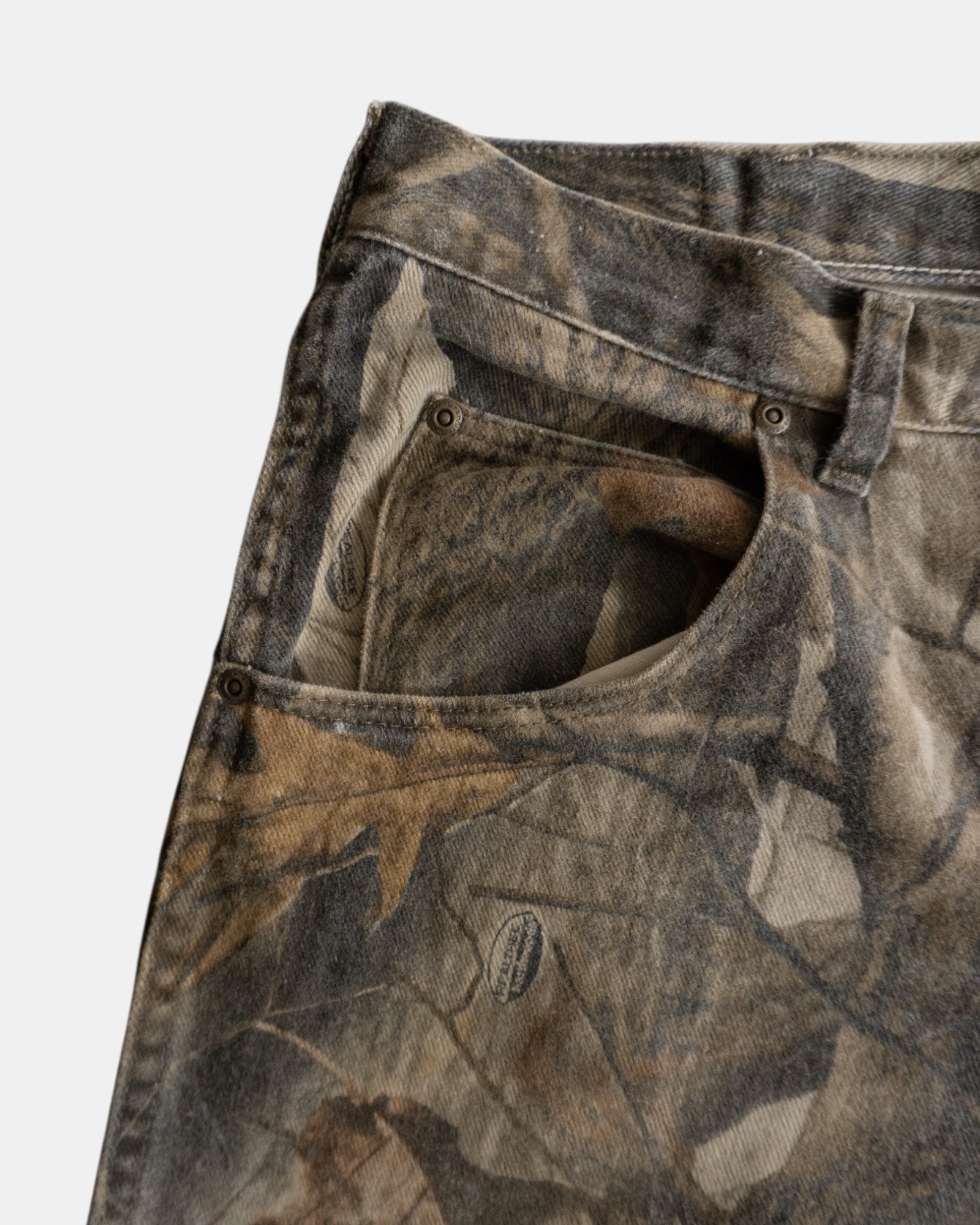 VINTAGE WRANGLER X REALTREE CAMO PANTS - 32x32