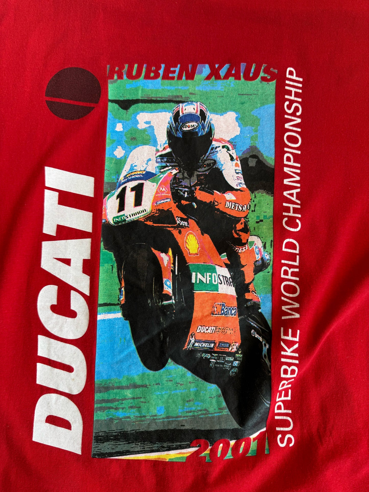 (L) VINTAGE DUCATI RACING TEE