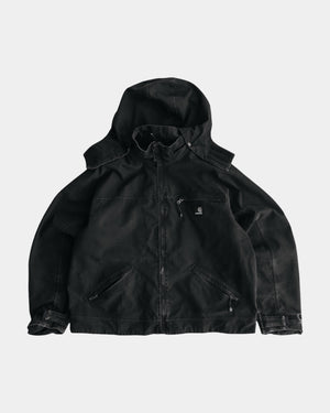 (FIT L) AMAZING CARHARTT WIP BLACK JACKET