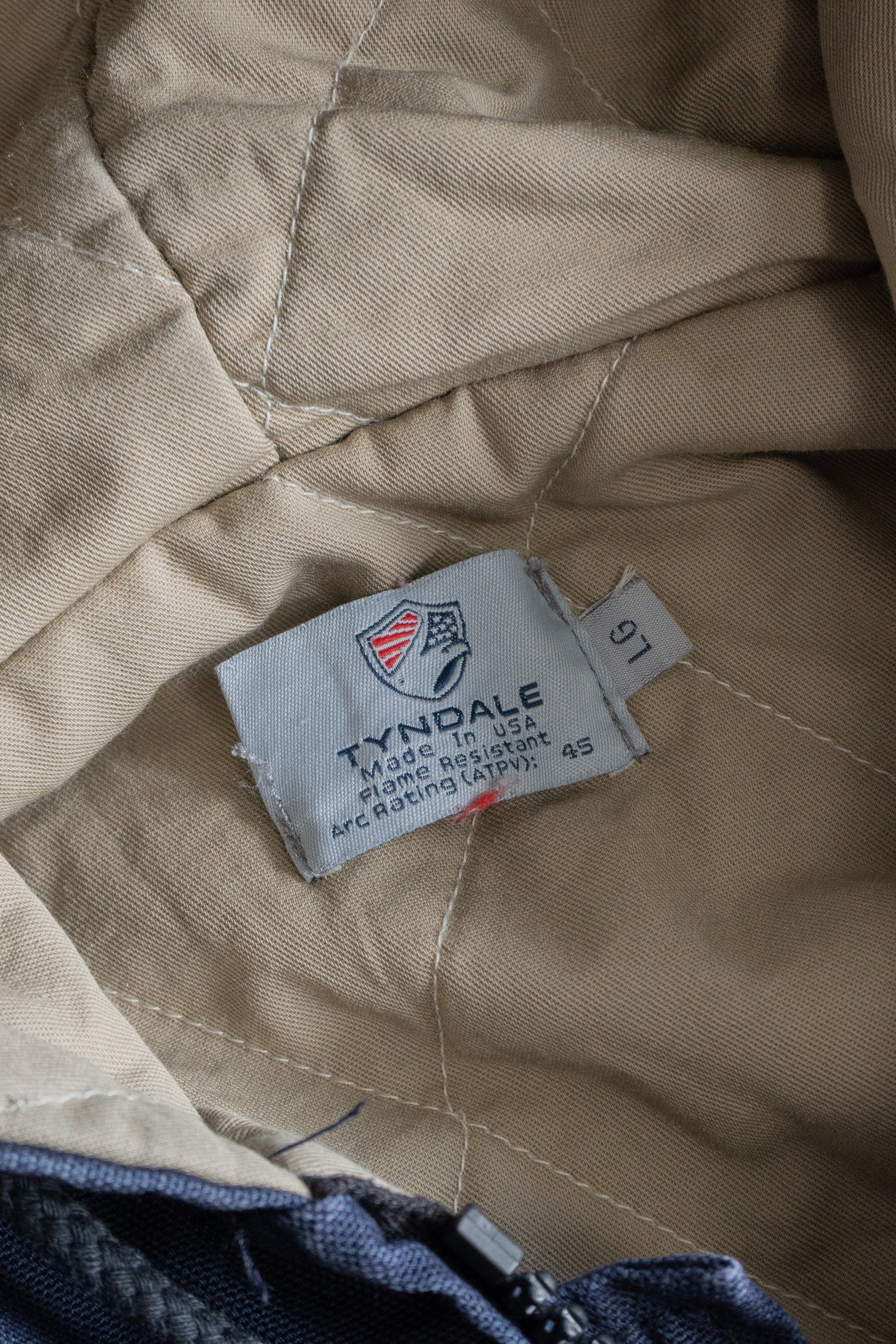 (L) VINTAGE ACTIVE NAVY JACKET TYPE CARHARTT