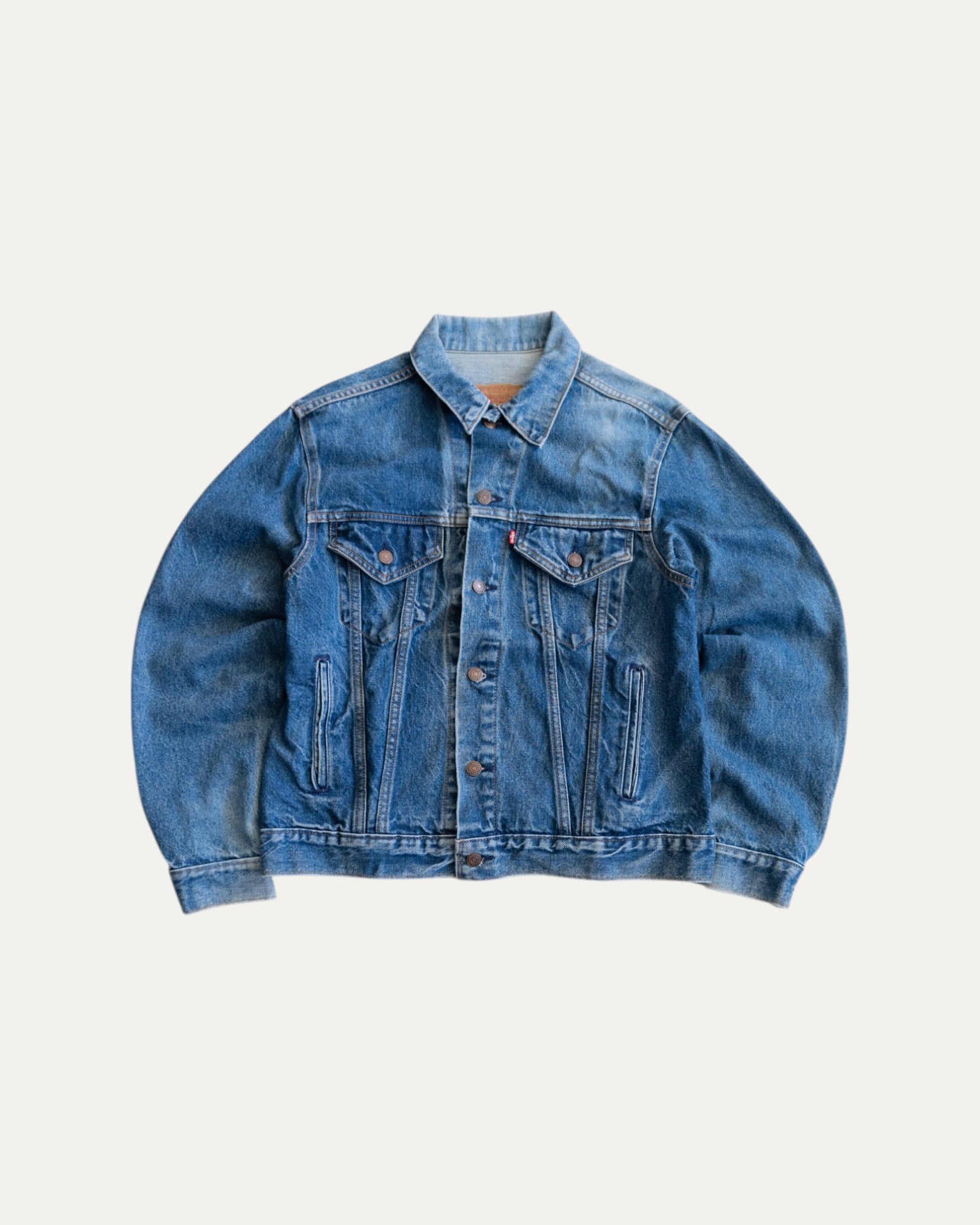 (M) 1980’S VINTAGE DENIM JACKET