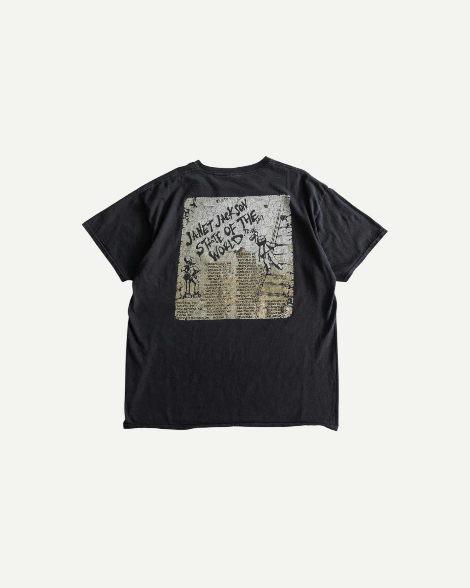 (L/XL) JANET JACKSON TOUR TEE