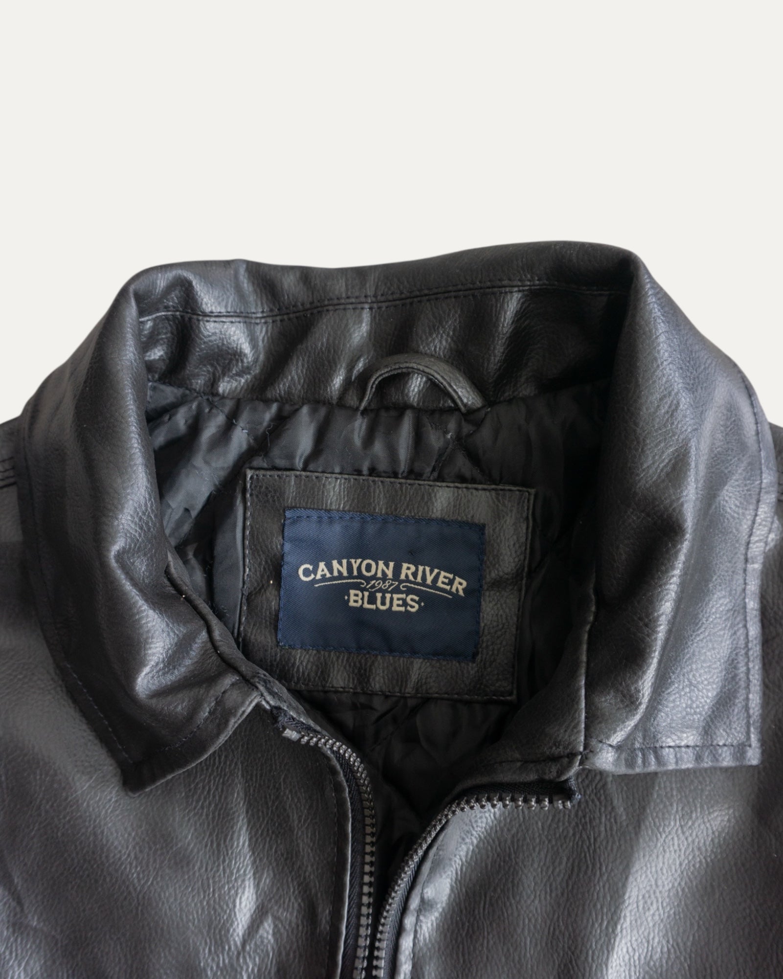 (M) CANYON RIVER LEATHER JACKET