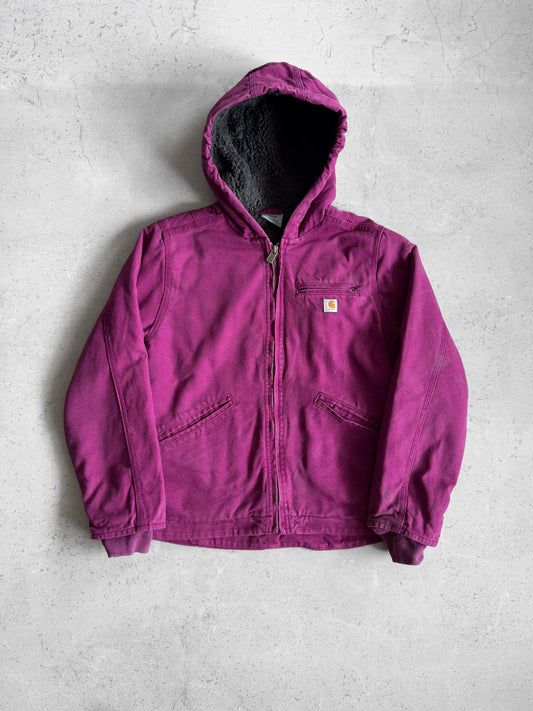 (S) CARHARTT PURPLE ACTIVE JACKET