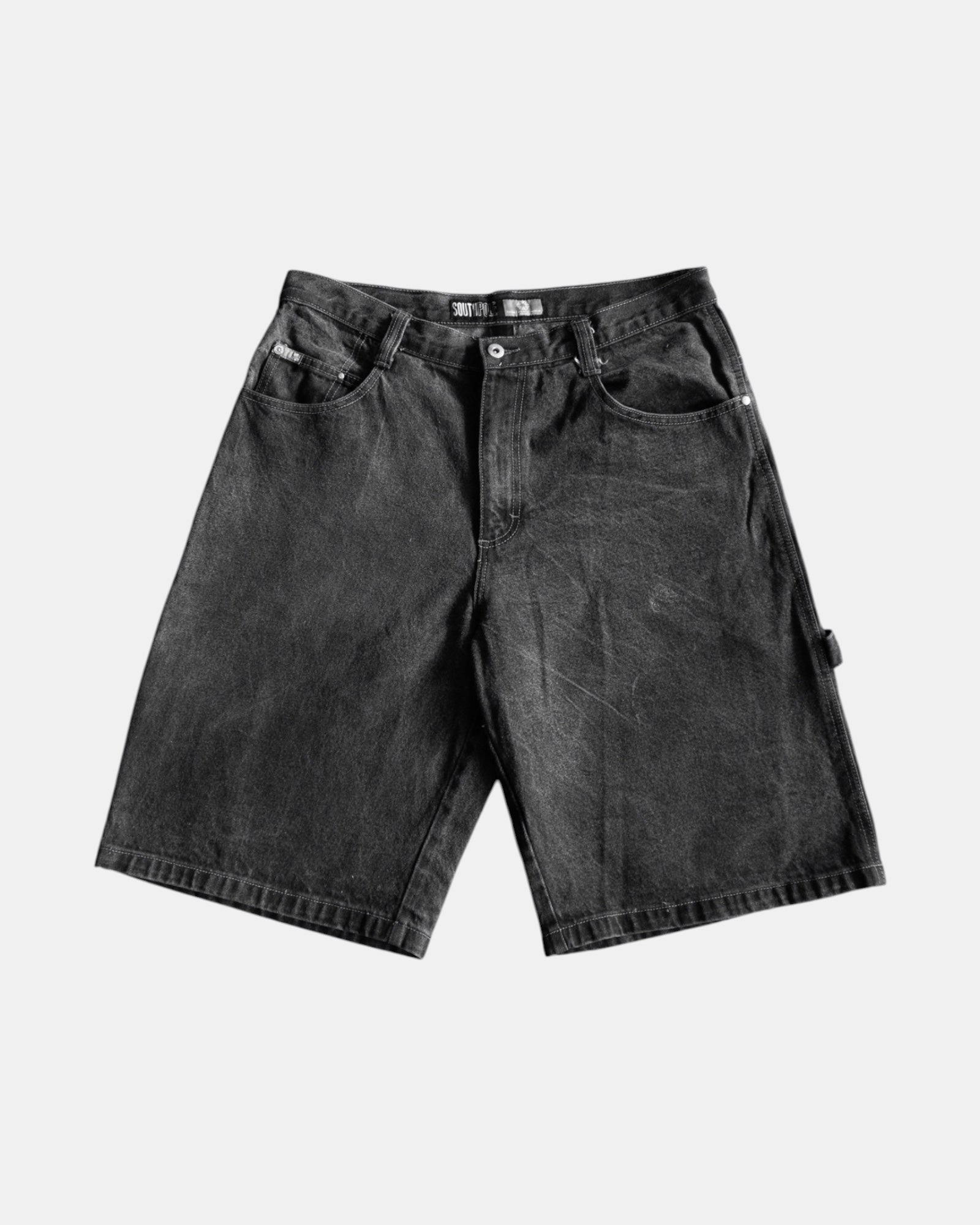 VINTAGE SOUTHPOLE CARPENTER FADED JORT - 36