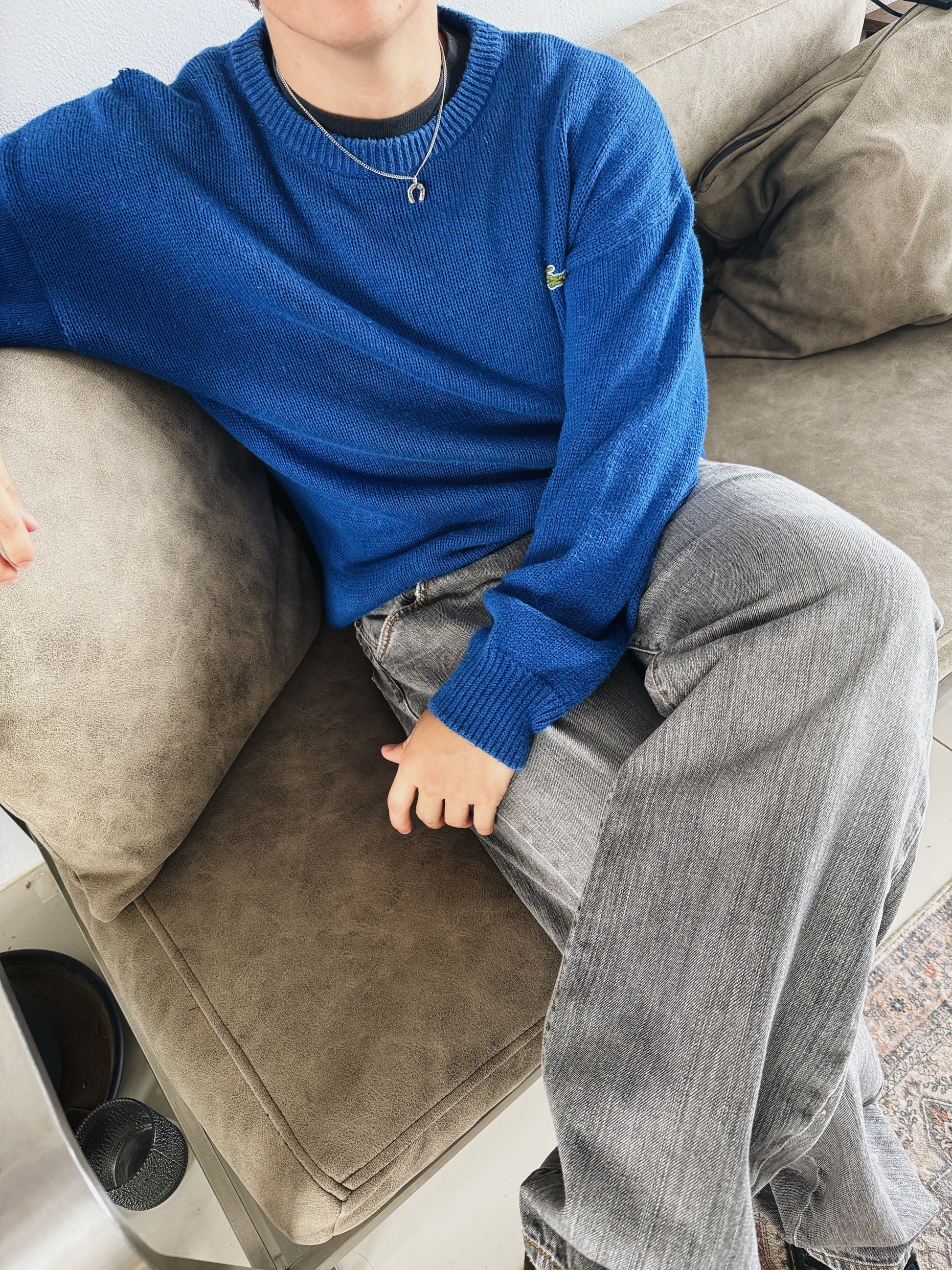 (L) 90’S VINTAGE LACOSTE SWEATER