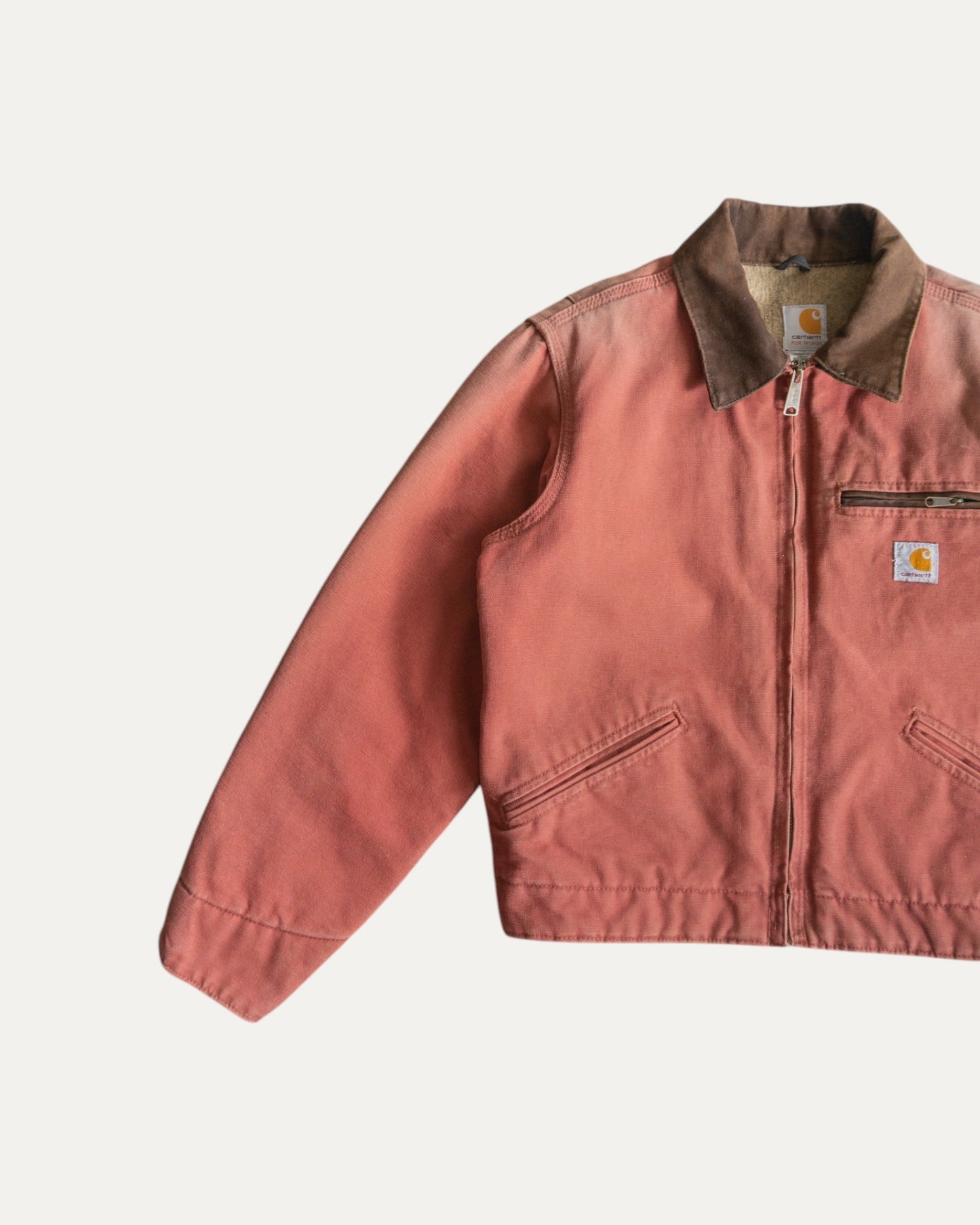 (S-M) 90’S VINTAGE CARHARTT SALMÓN DETROIT JACKET