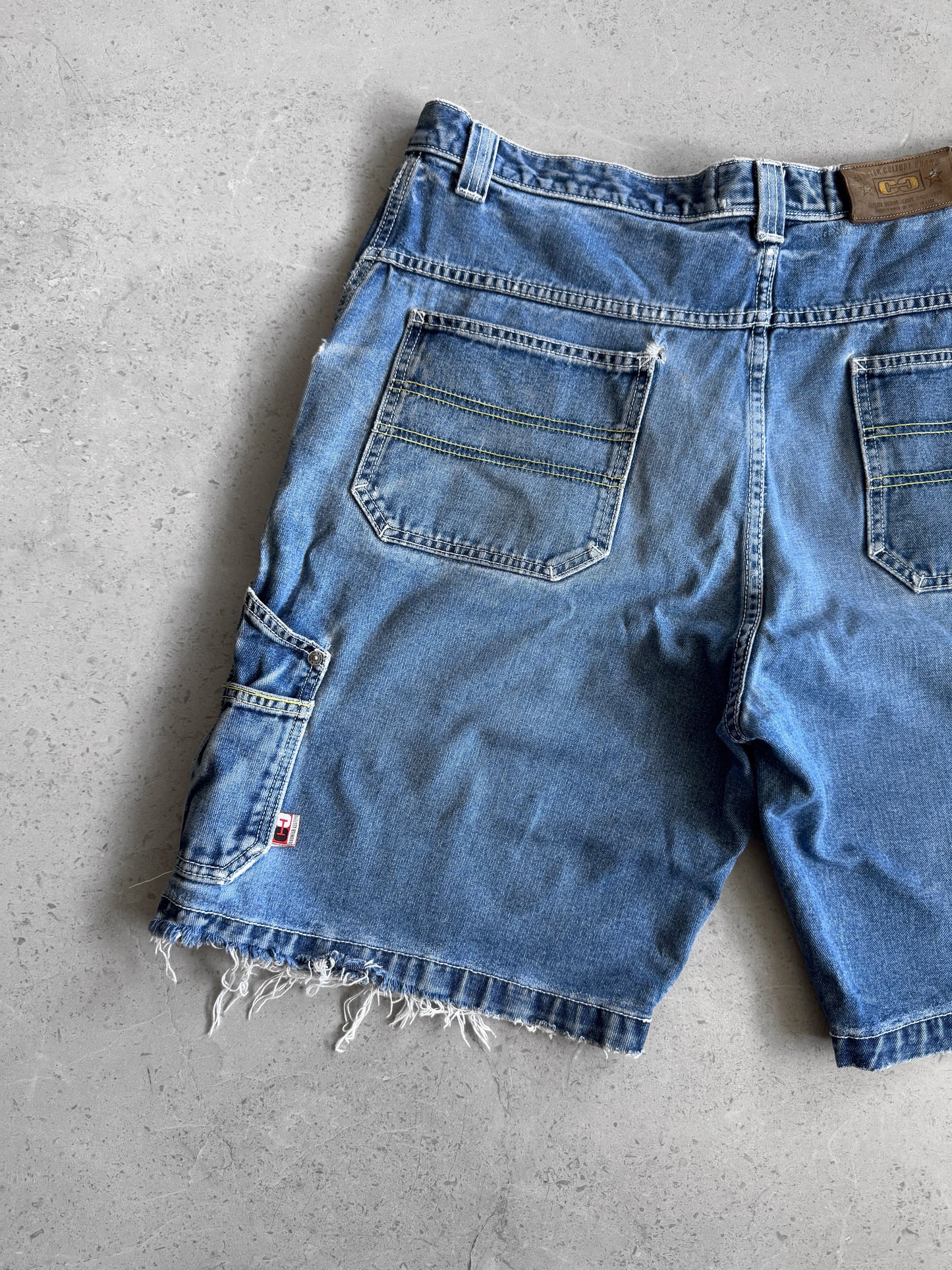 2000’S VINTAGE Y2K COUNTER CULTURE CARPENTER JORTS - 34