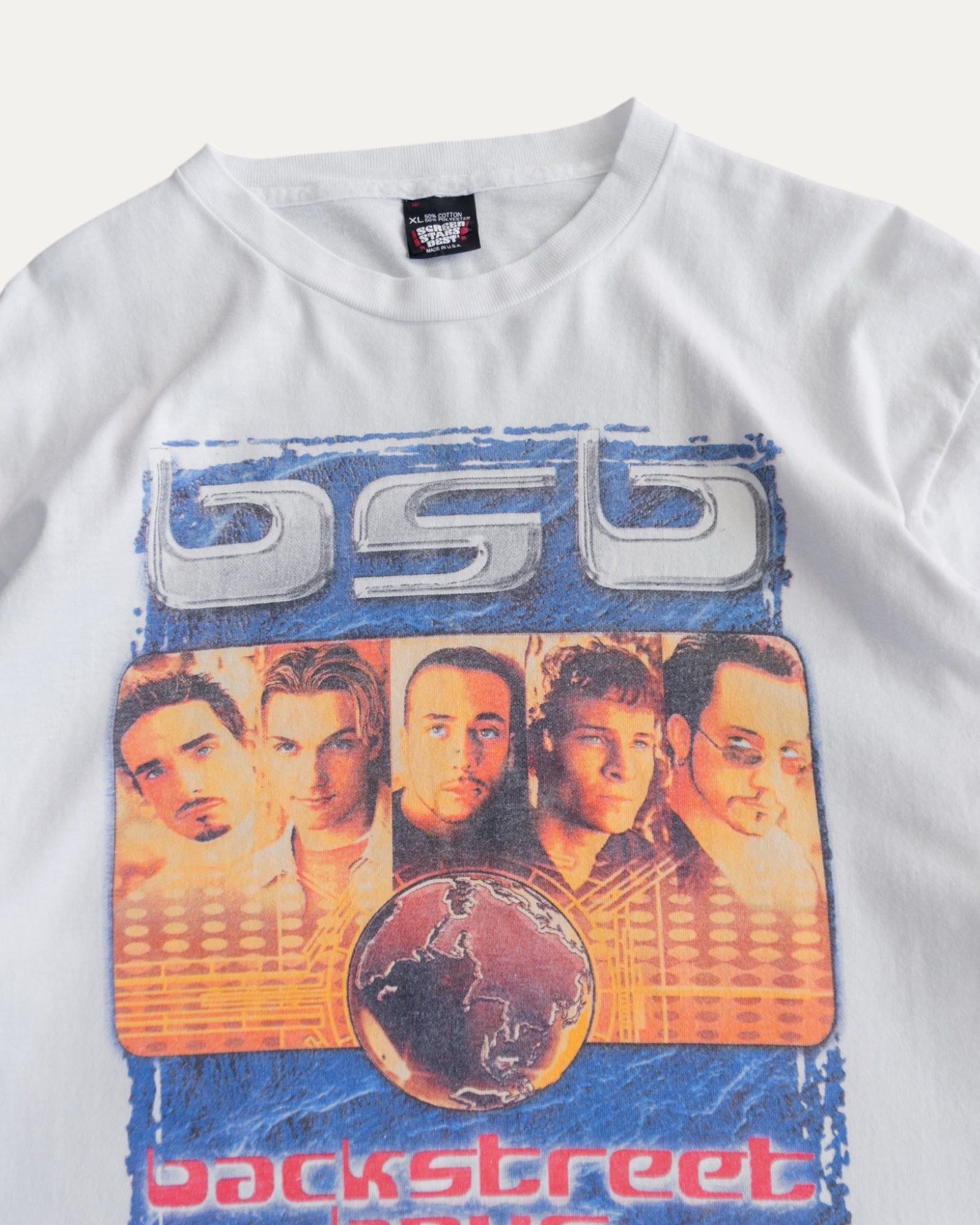 (L/XL) 2000’S VINTAGE BACKSTREETBOYS “SHAPE OF MY HEART” LONG SLEEVE