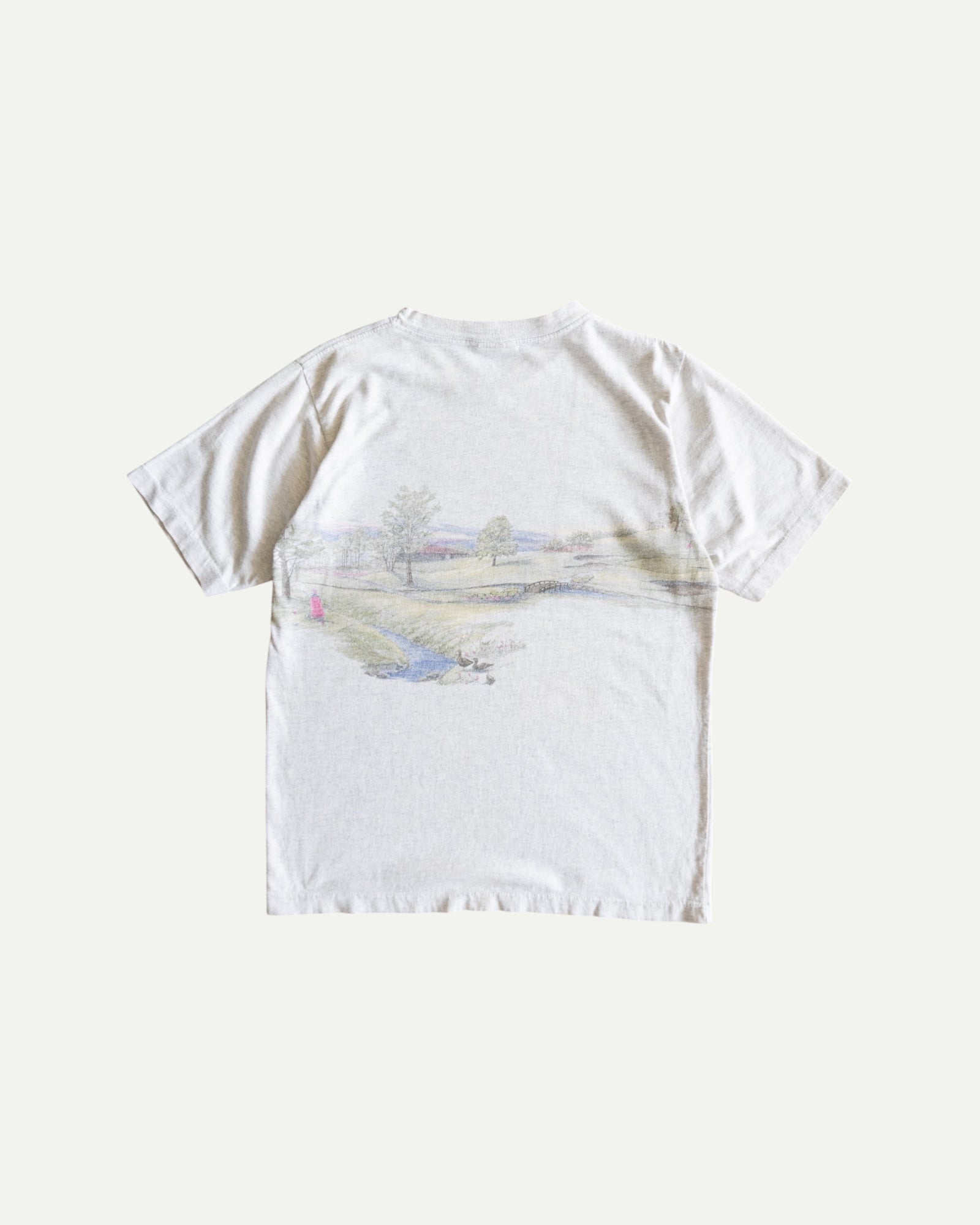 (M) 90’S VINTAGE NORTHERN ART FADED TEE
