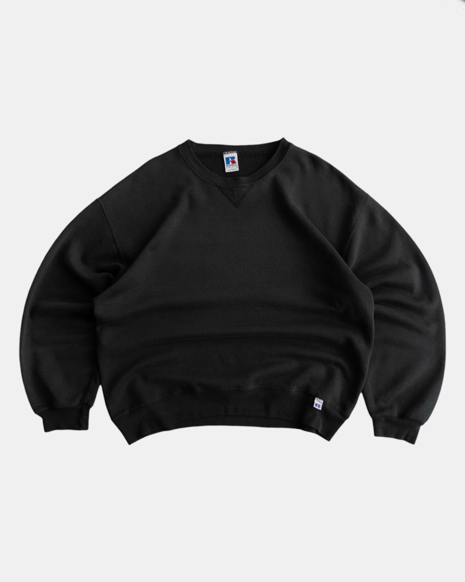(BOXY L) 00’S VINTAGE RUSSELL BLANK CREWNECK