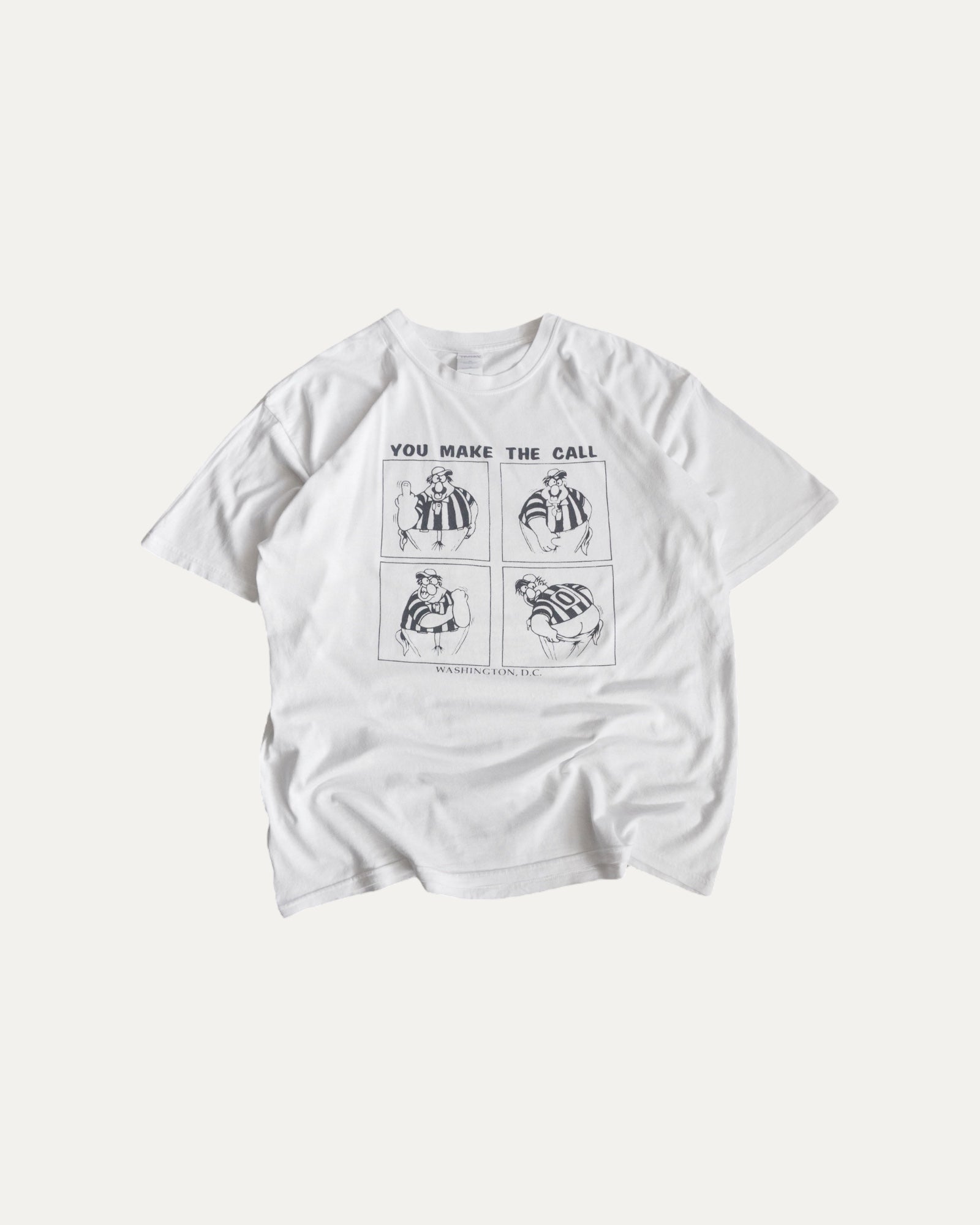 (XL) 90’S VINTAGE “YOU MAKE THE CALL” FUNNY TEE