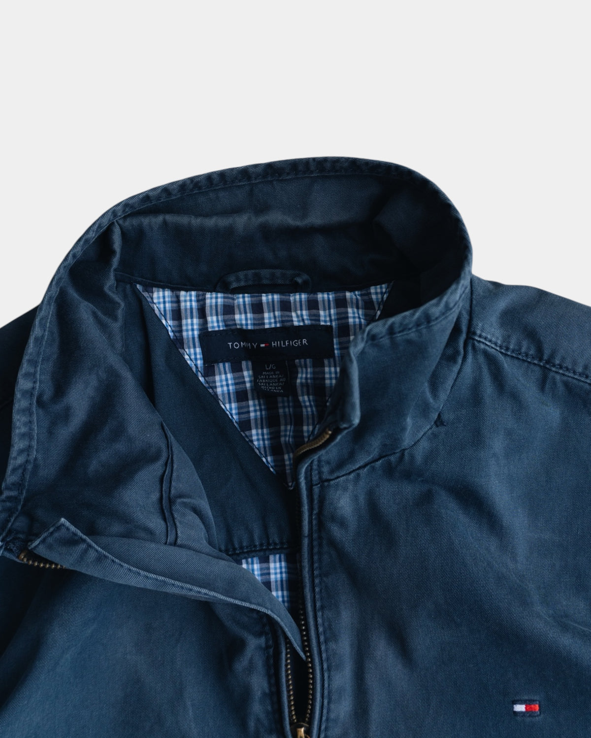 (L) VINTAGE TOMMY HILFIGER HARRINGTON JACKET