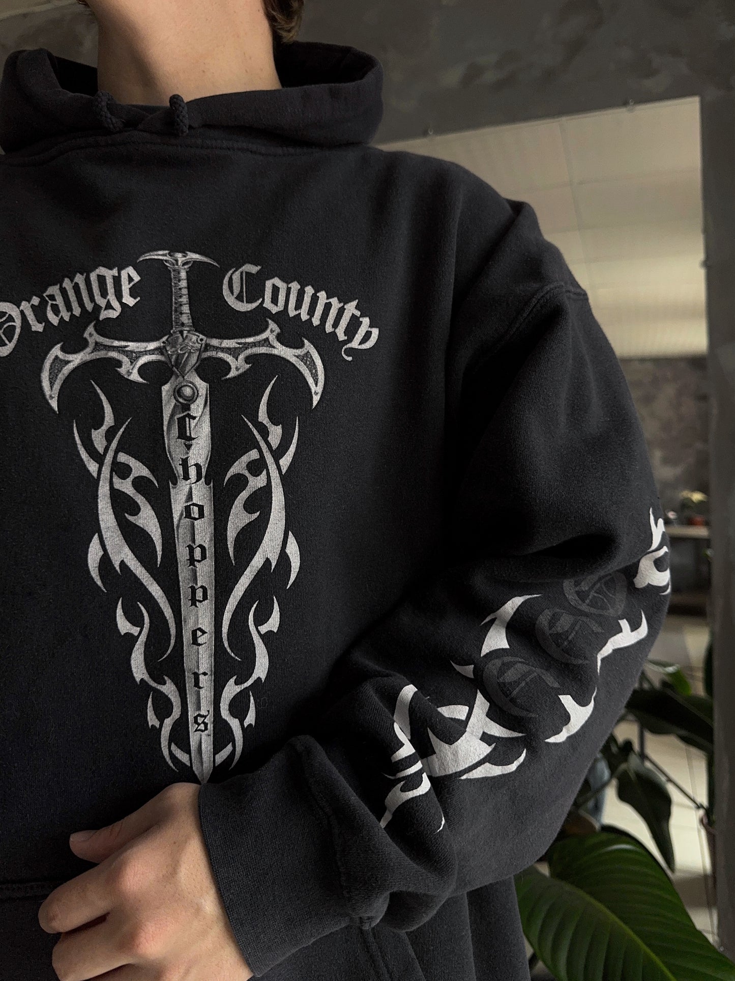 (BOXY L) VINTAGE CHOPPERS HOODIE