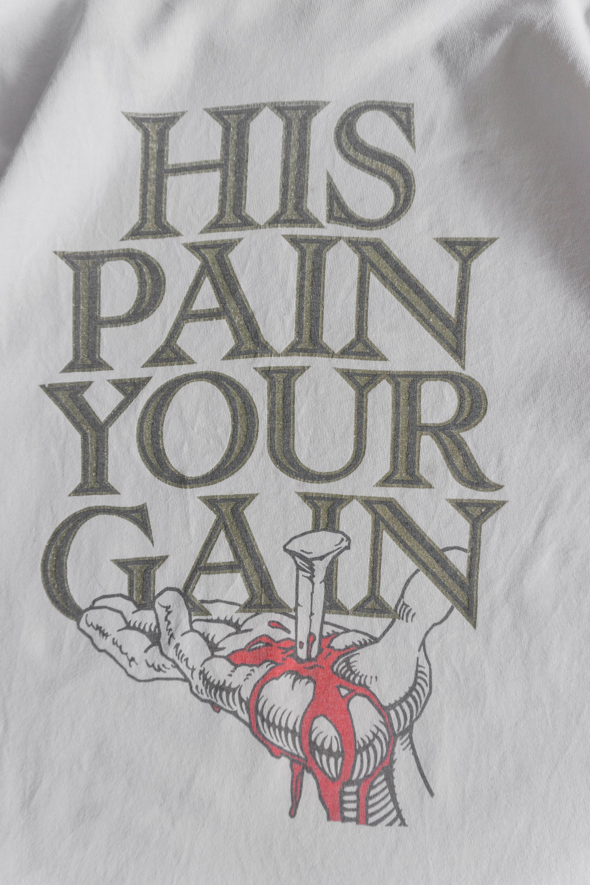 (M) 90’S VINTAGE LORD’S GYM JESÚS TEE