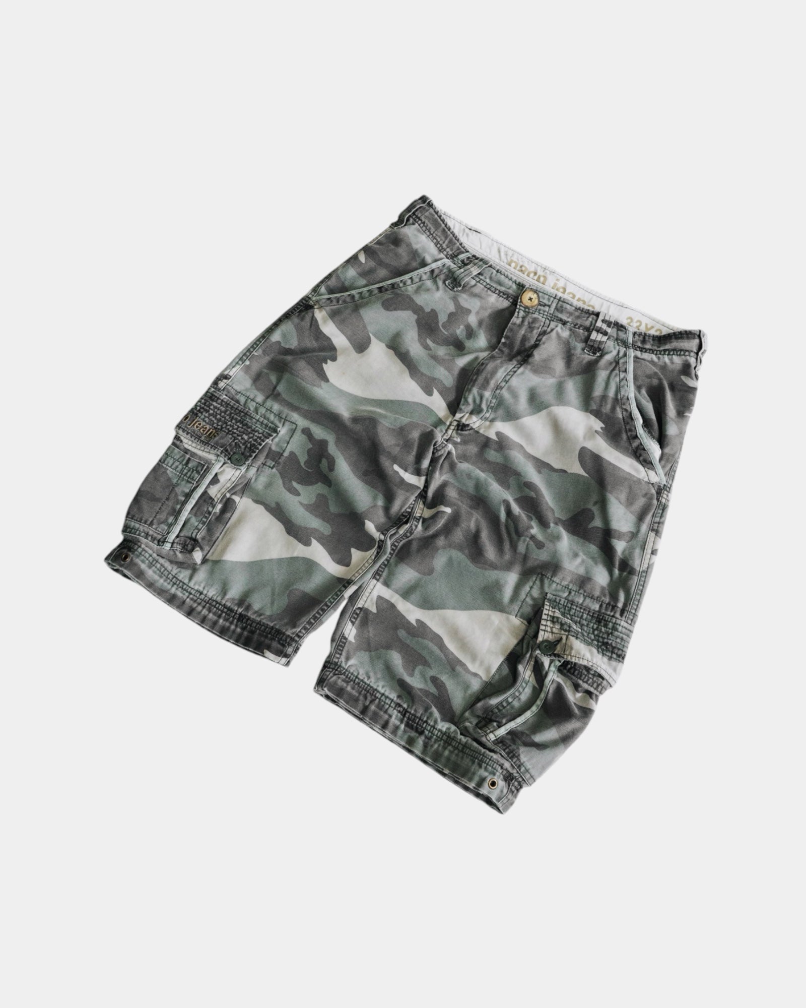 VINTAGE PACO JEANS CAMO JORT - 33
