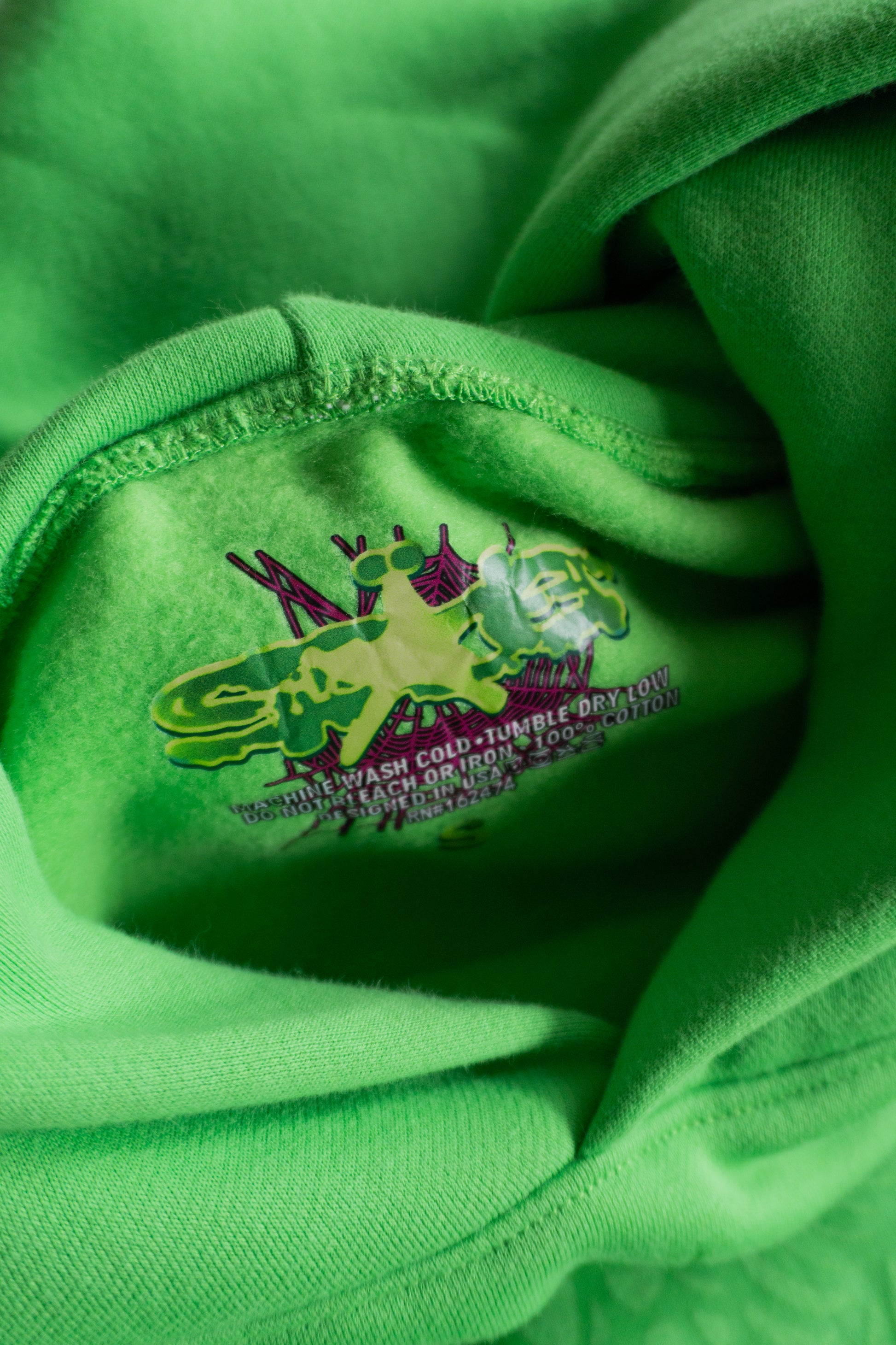 (BOXY M) SP5DER WORLDWIDE HOODIE