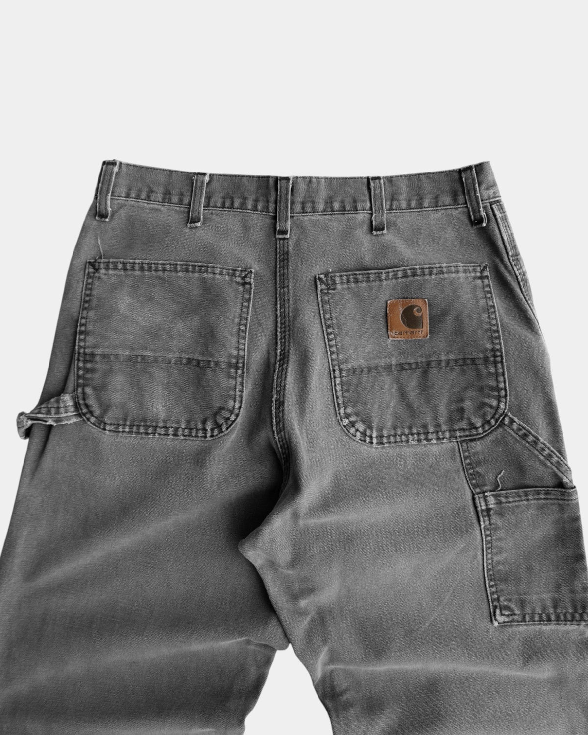 90’S VINTAGE CARHARTT FADED CARPENTER PANTS - 33x32