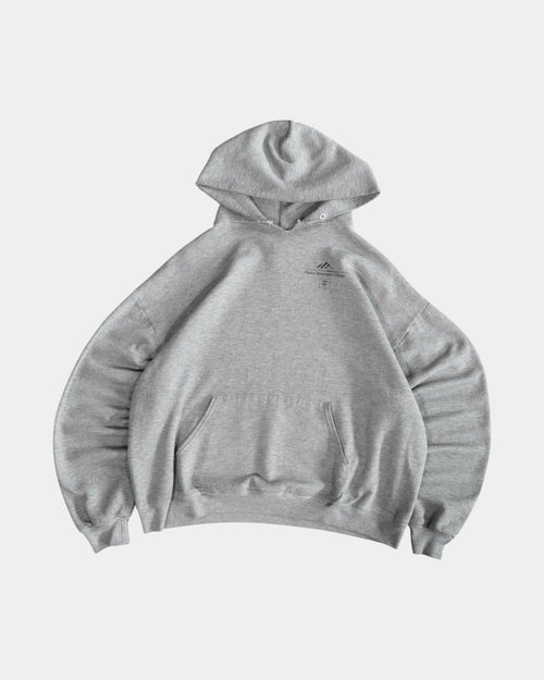 (BOXY L) 90’S VINTAGE MOUNTAIN BLANK HOODIE