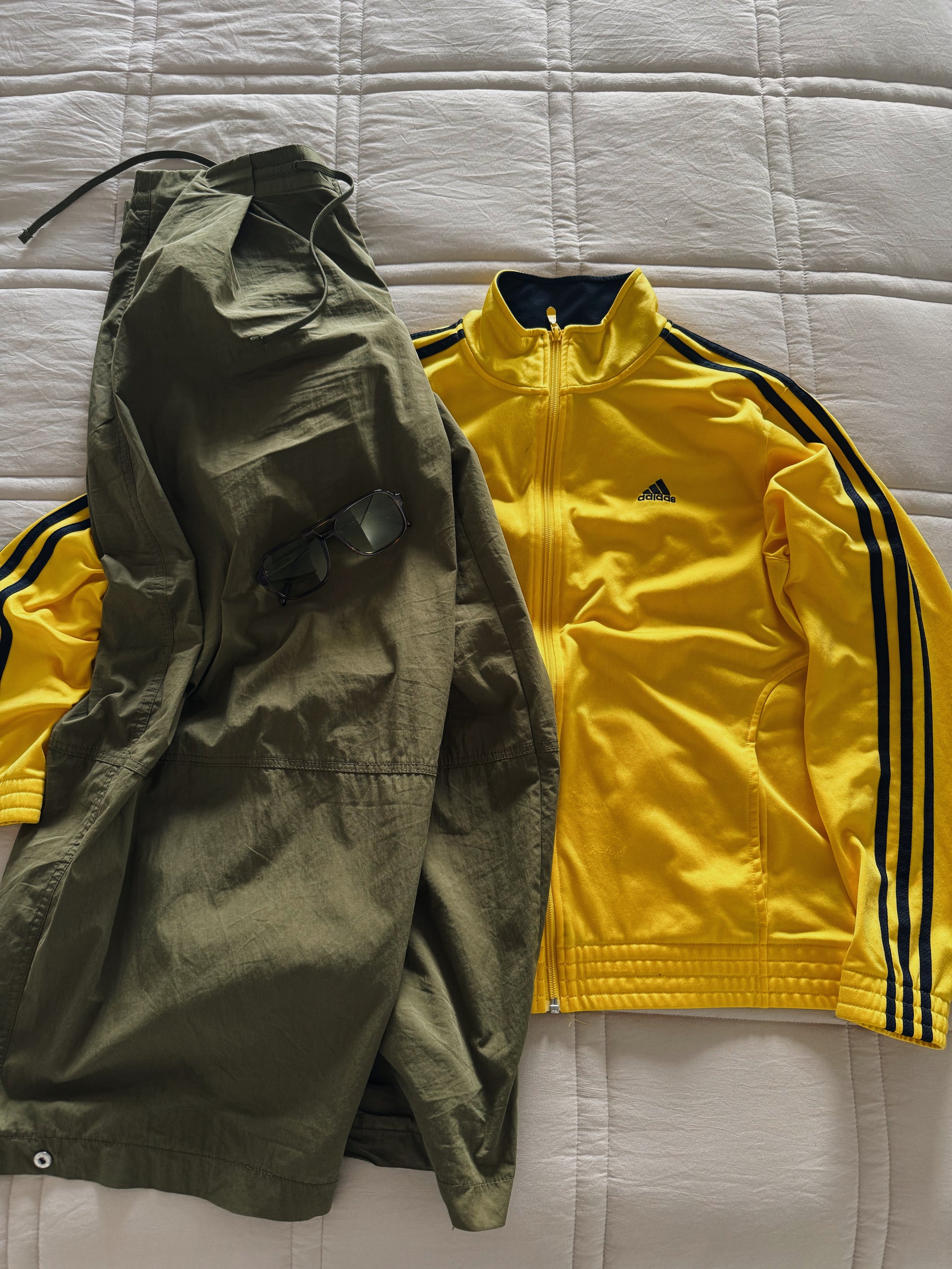 (L) ADIDAS FIREBIRD YELLOW JACKET