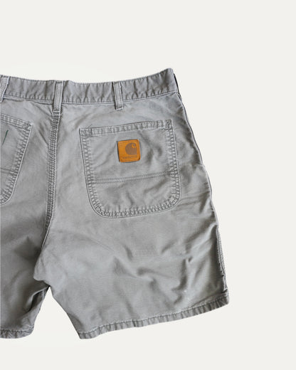 VINTAGE CARHARTT BIG LOGO DISTRESSED SHORT - 34