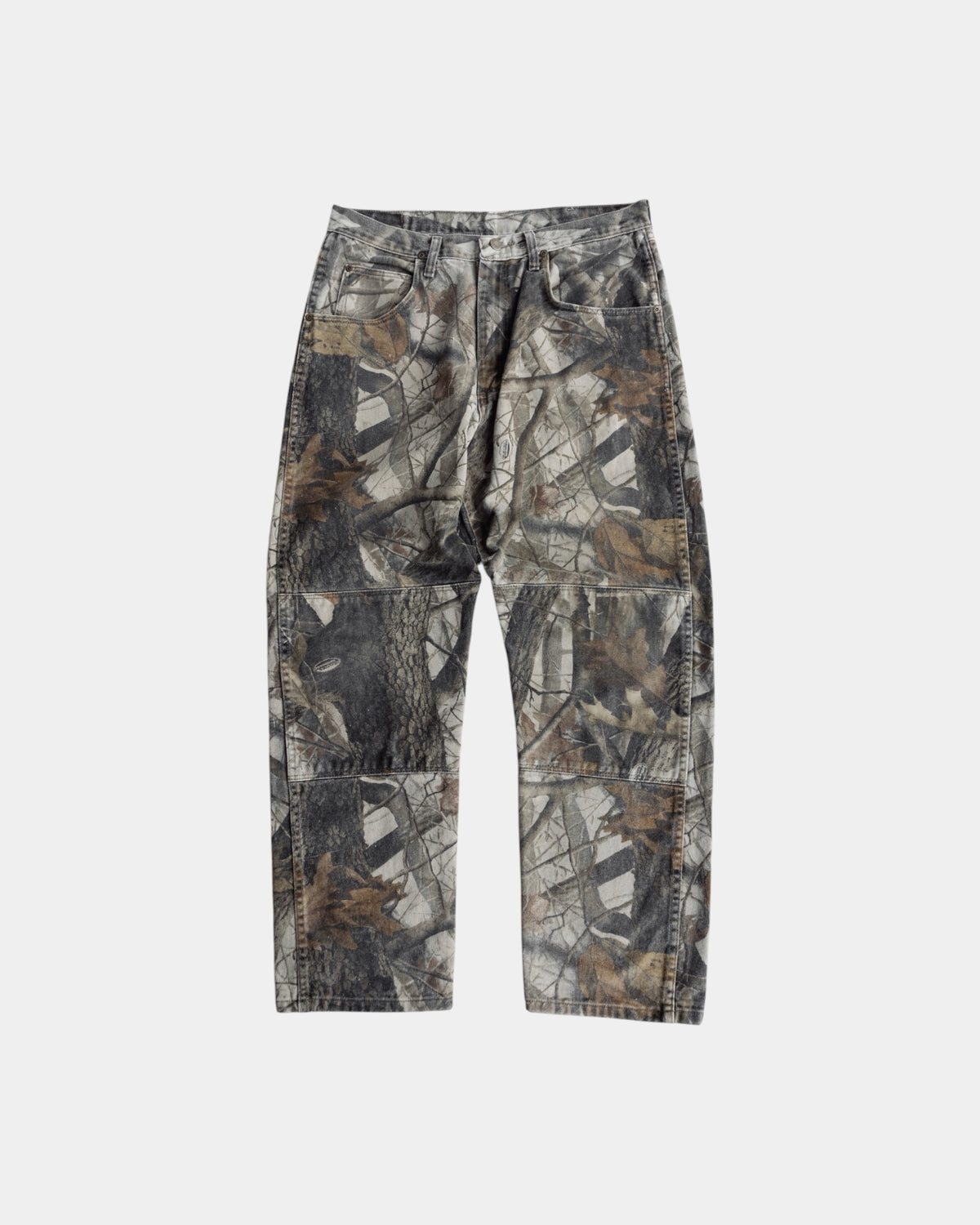 VINTAGE WRANGLER X REALTREE CAMO DOUBLE KNEE PANTS - 34x32