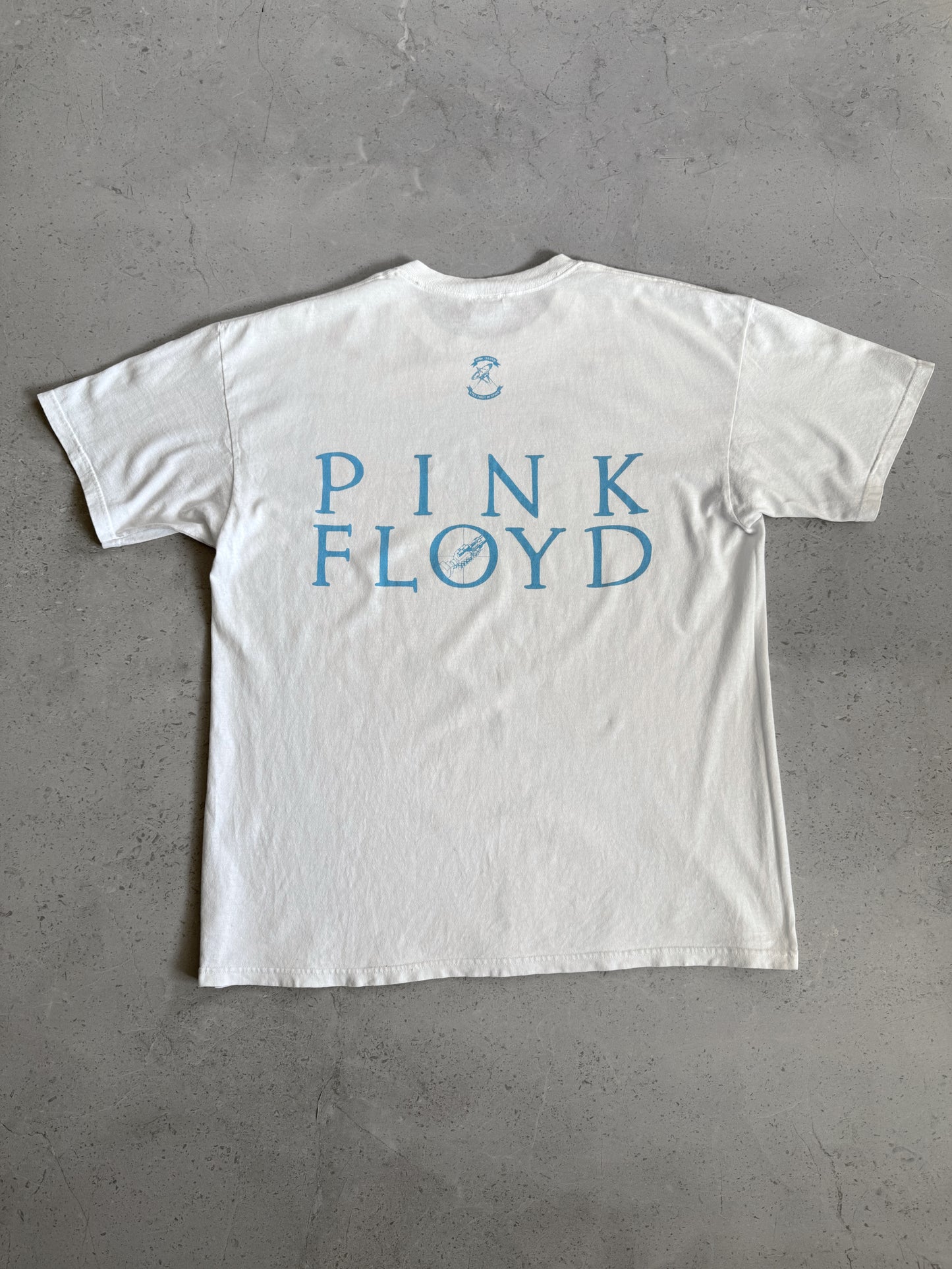 (L-XL) 2002 VINTAGE PINK FLOYD WISH YOU WERE HERE BAND TEE