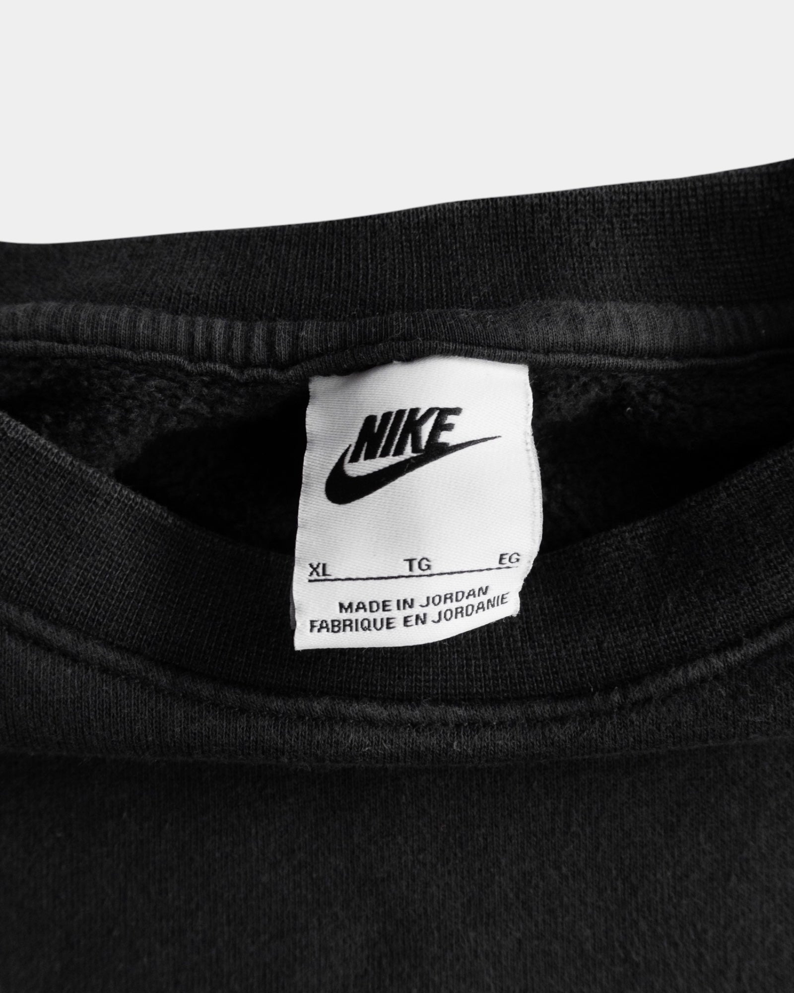 (FIT L) NIKE BLANK CREWNECK