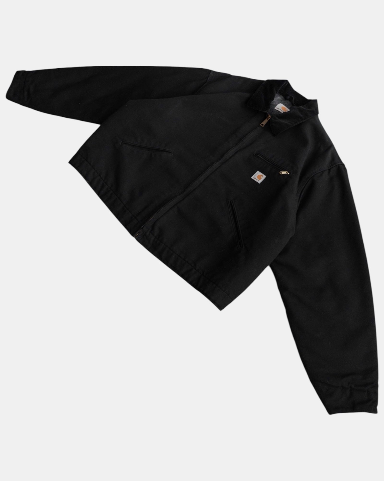 (L/XL) CARHARTT BLACK DETROIT JACKET