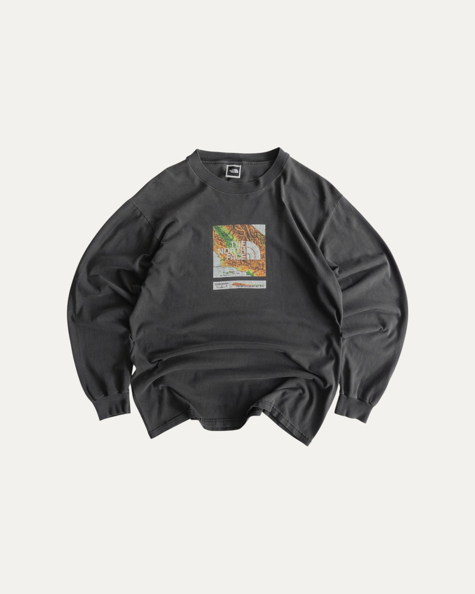 (M) THE NORTH FACE FADED LONG SLEEVE