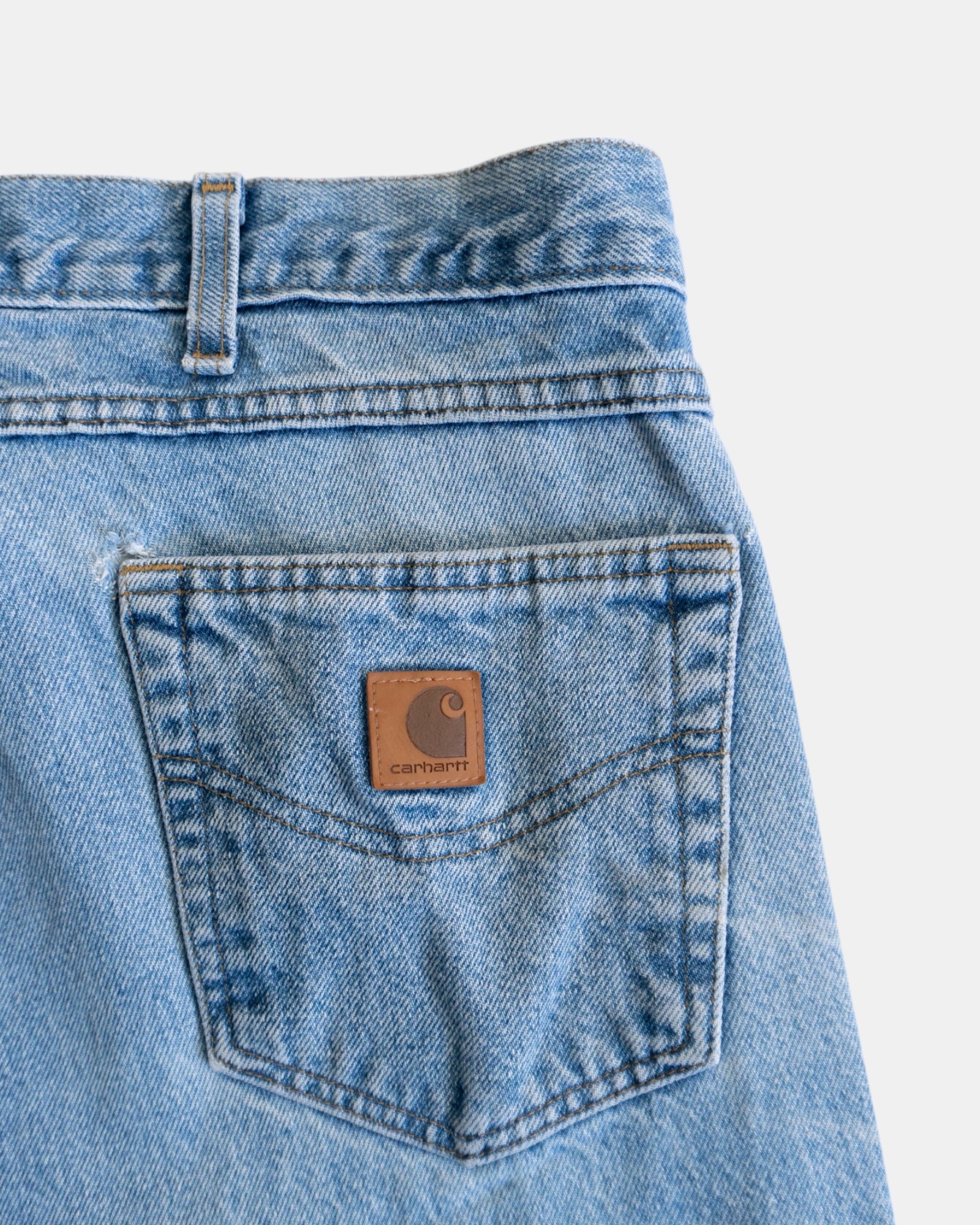 VINTAGE CARHARTT DENIM PANTS - 38x32