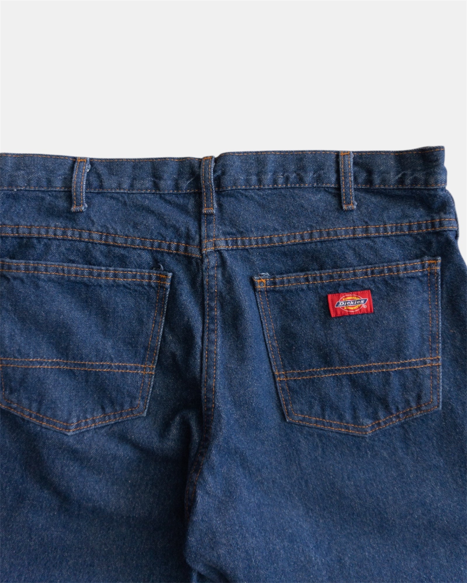 VINTAGE DICKIES DENIM BAGGY PANTS - 34x30
