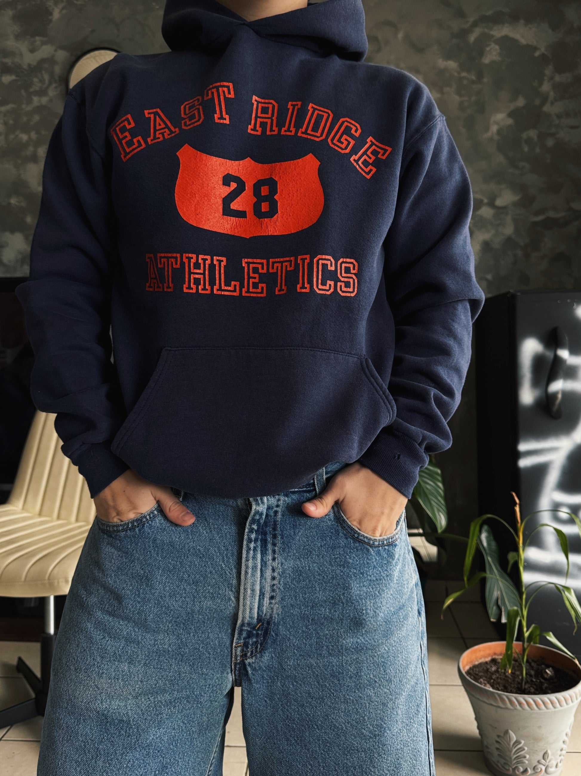 (FIT M) 80’S VINTAGE RUSSELL ATHLETICS HOODIE