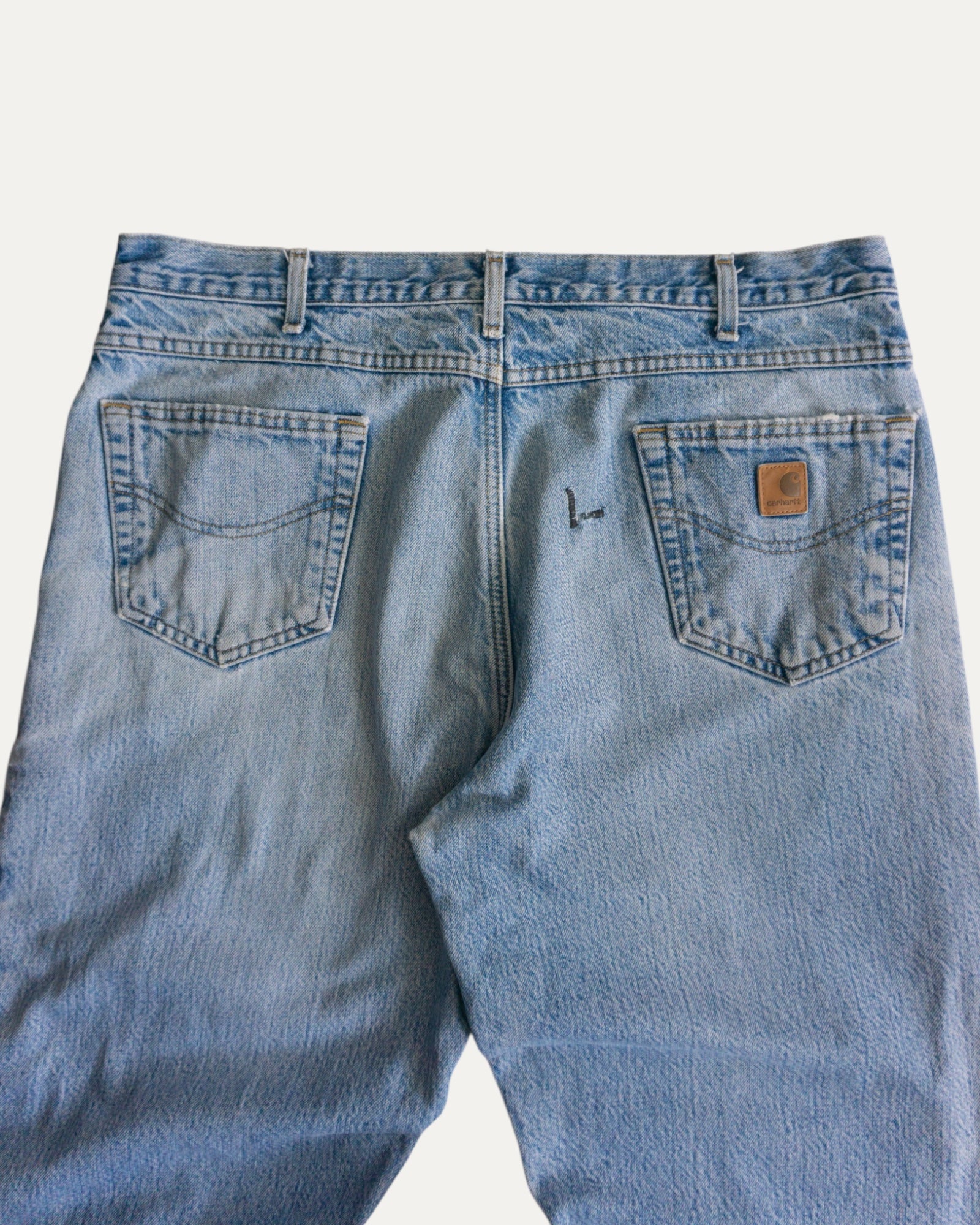 00’S VINTAGE CARHARTT DENIM PANTS - 38x30
