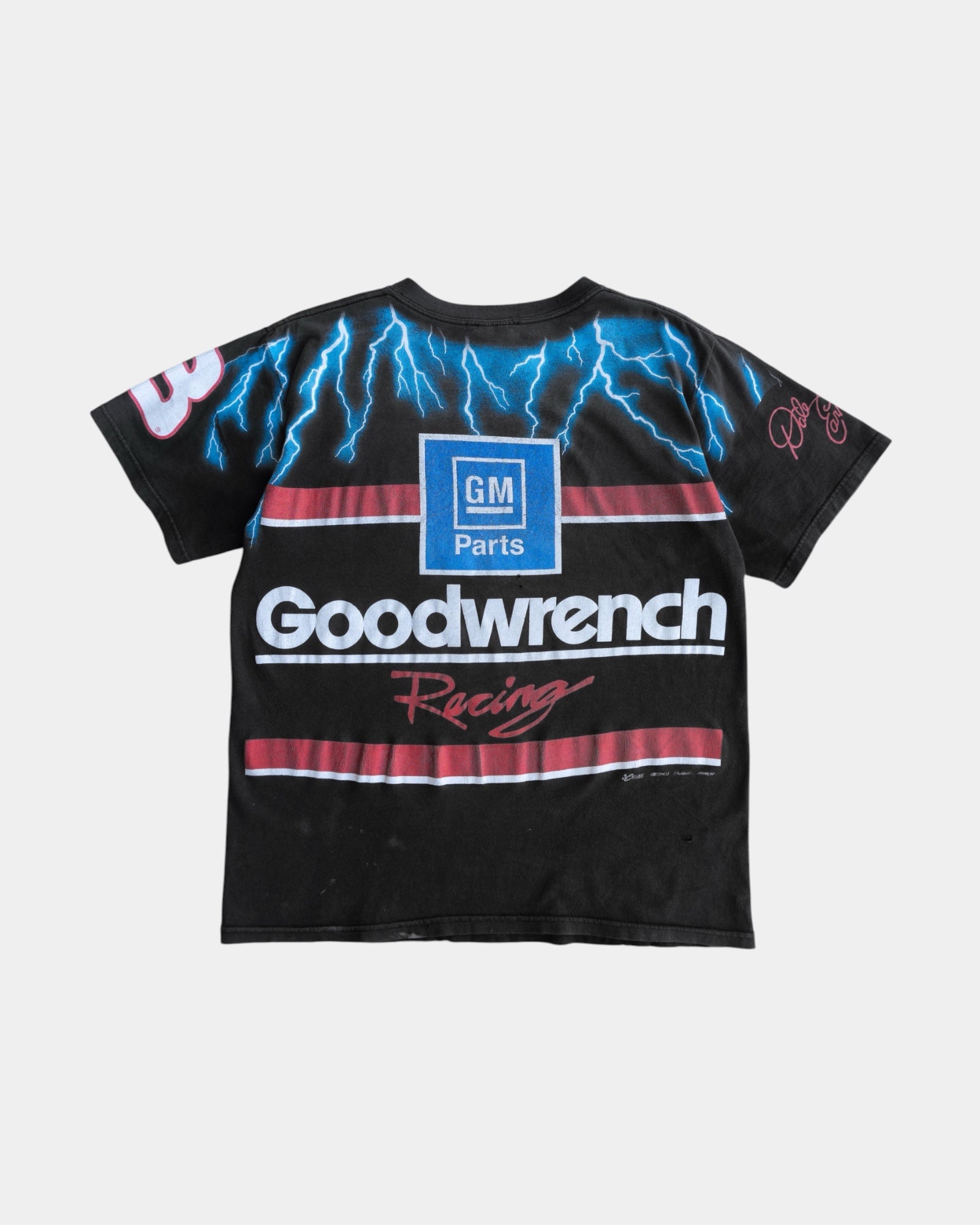 (M) VINTAGE NASCAR DALE EARNHARDT THUNDER AOP TEE