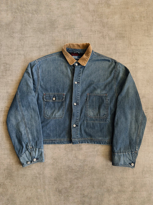 (BOXY L) 90’S VINTAGE POLO RALPH LAUREN DENIM JACKET