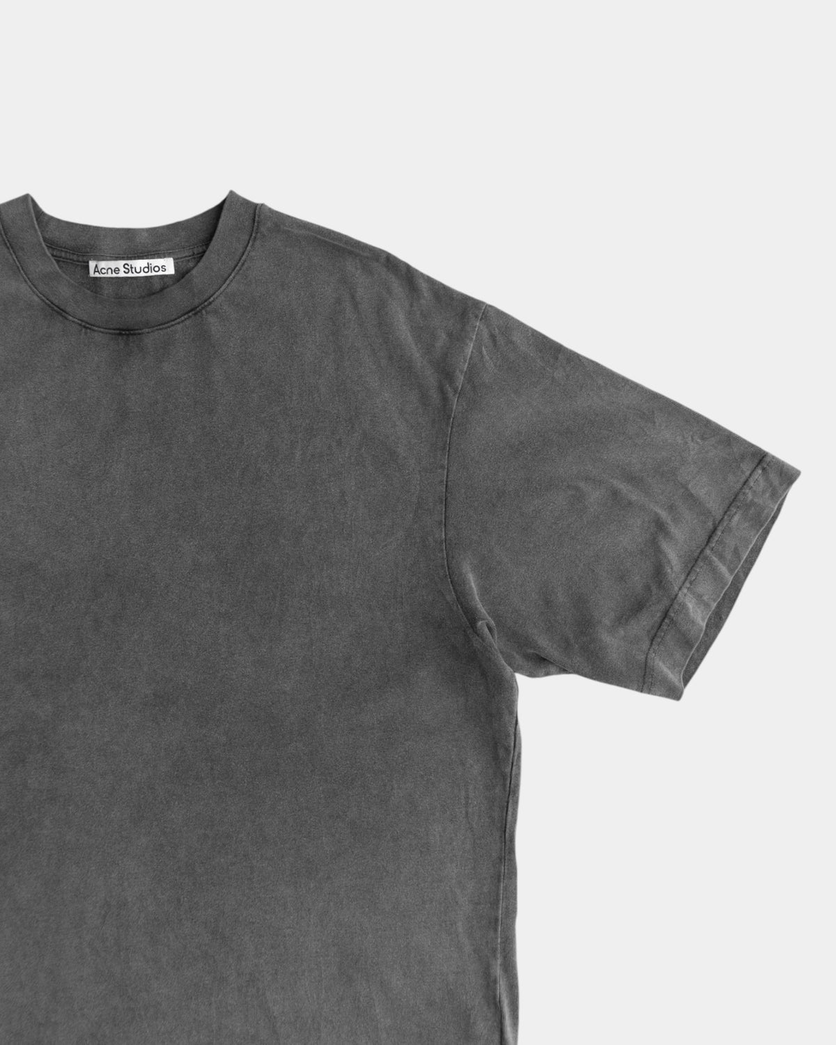 (L) ACNE STUDIOS EXTORR GRAY TEE