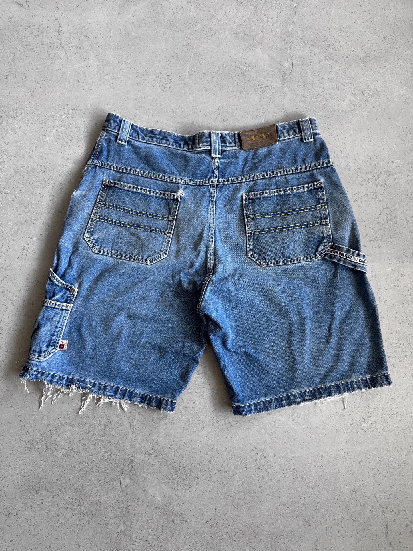 2000’S VINTAGE Y2K COUNTER CULTURE CARPENTER JORTS - 34