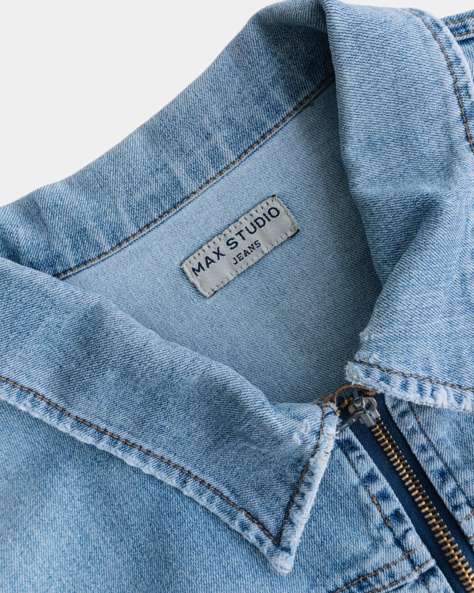 (S/M) VINTAGE MAX STUDIO JEANS JACKET