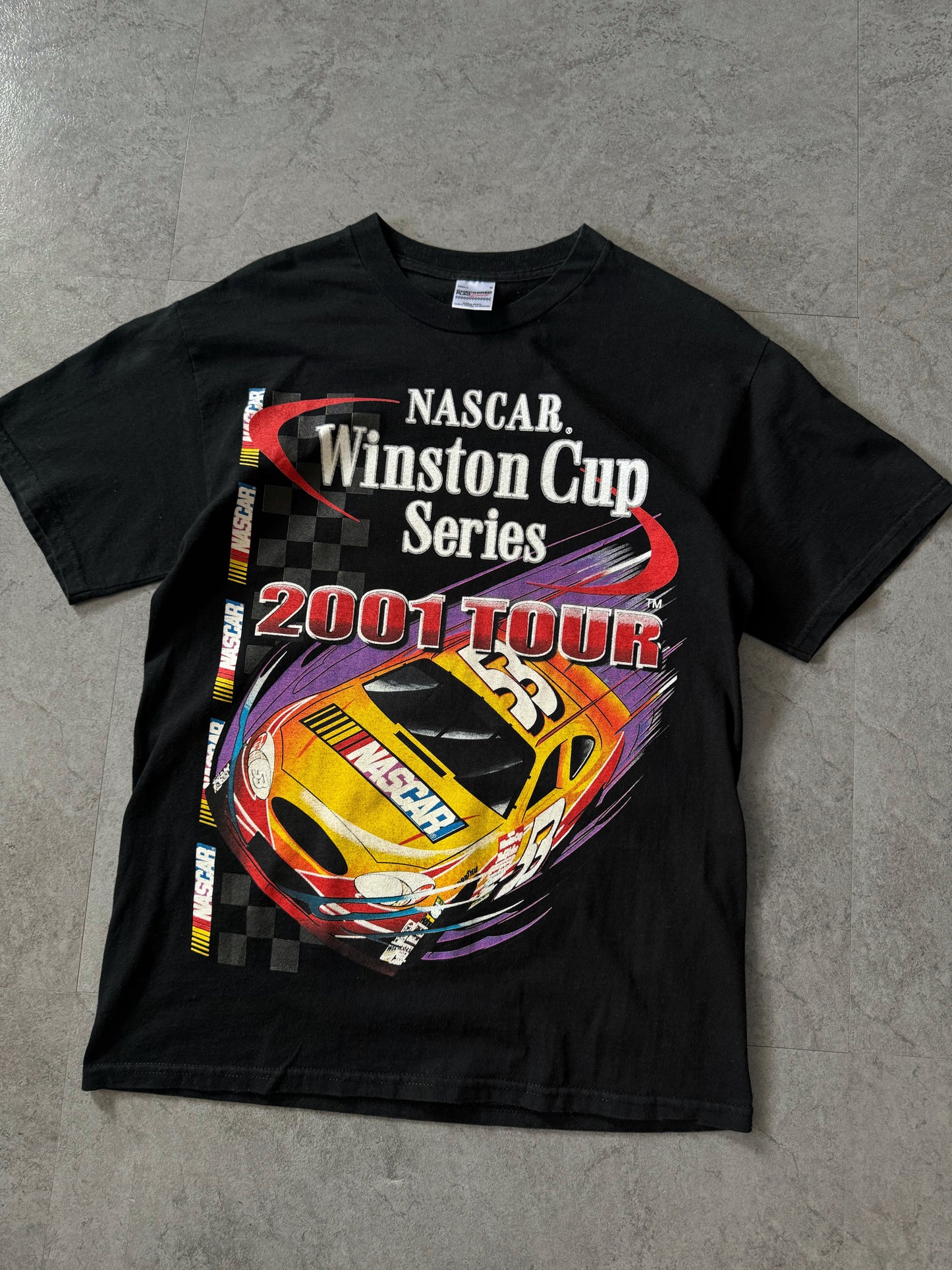 2001 Nascar Racing Winston Cup Tee