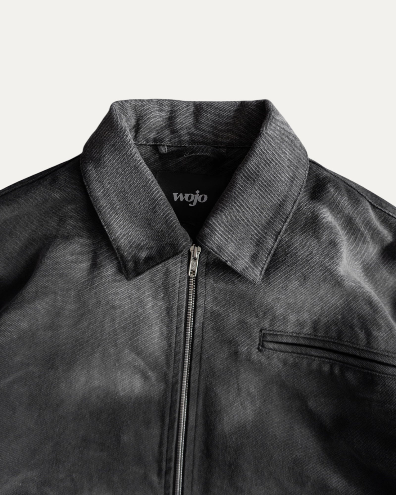 (M) WOJO STUDIO AMAZING FADED DETROIT JACKET