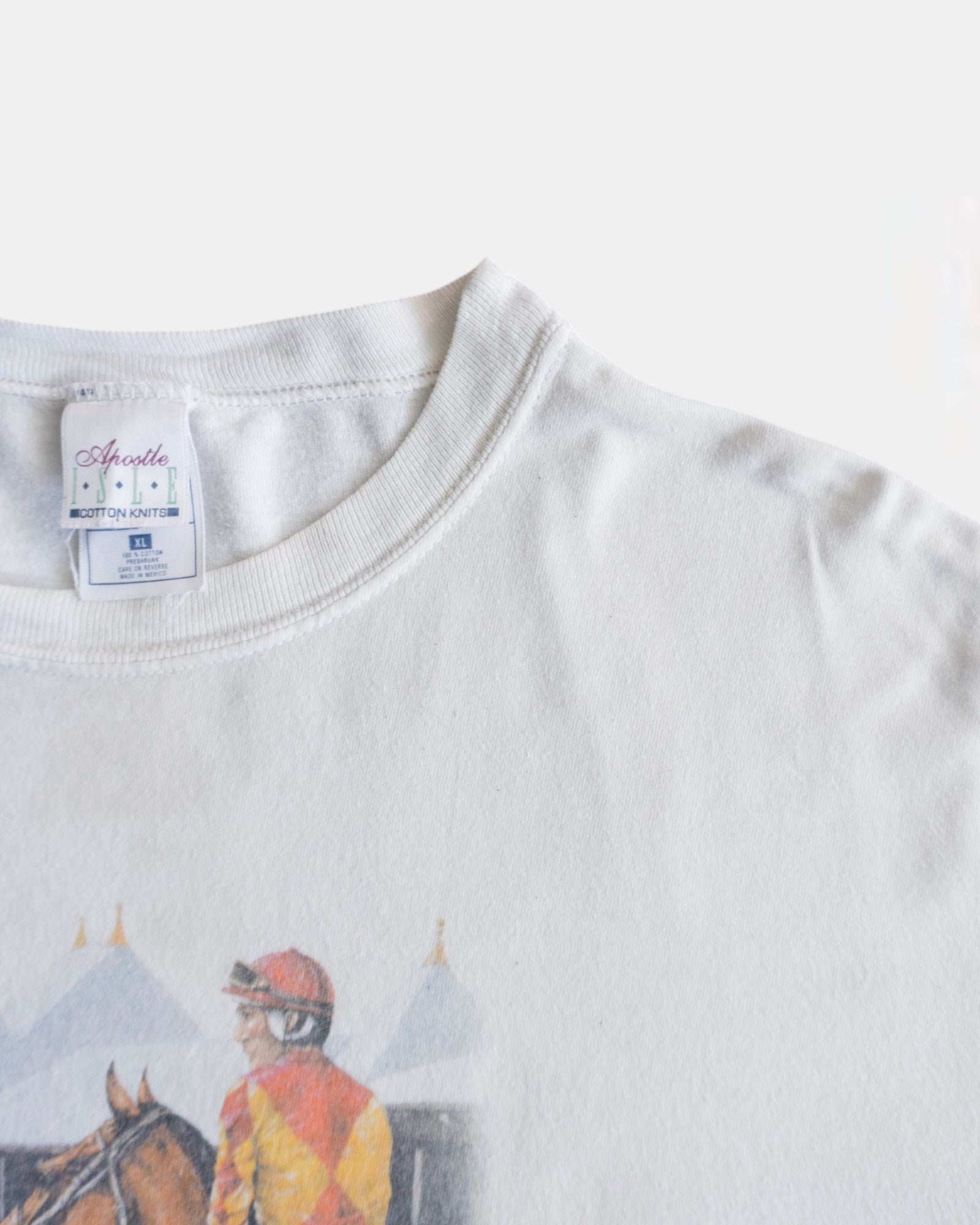 (XL) VINTAGE SARATOGA HORSE TEE