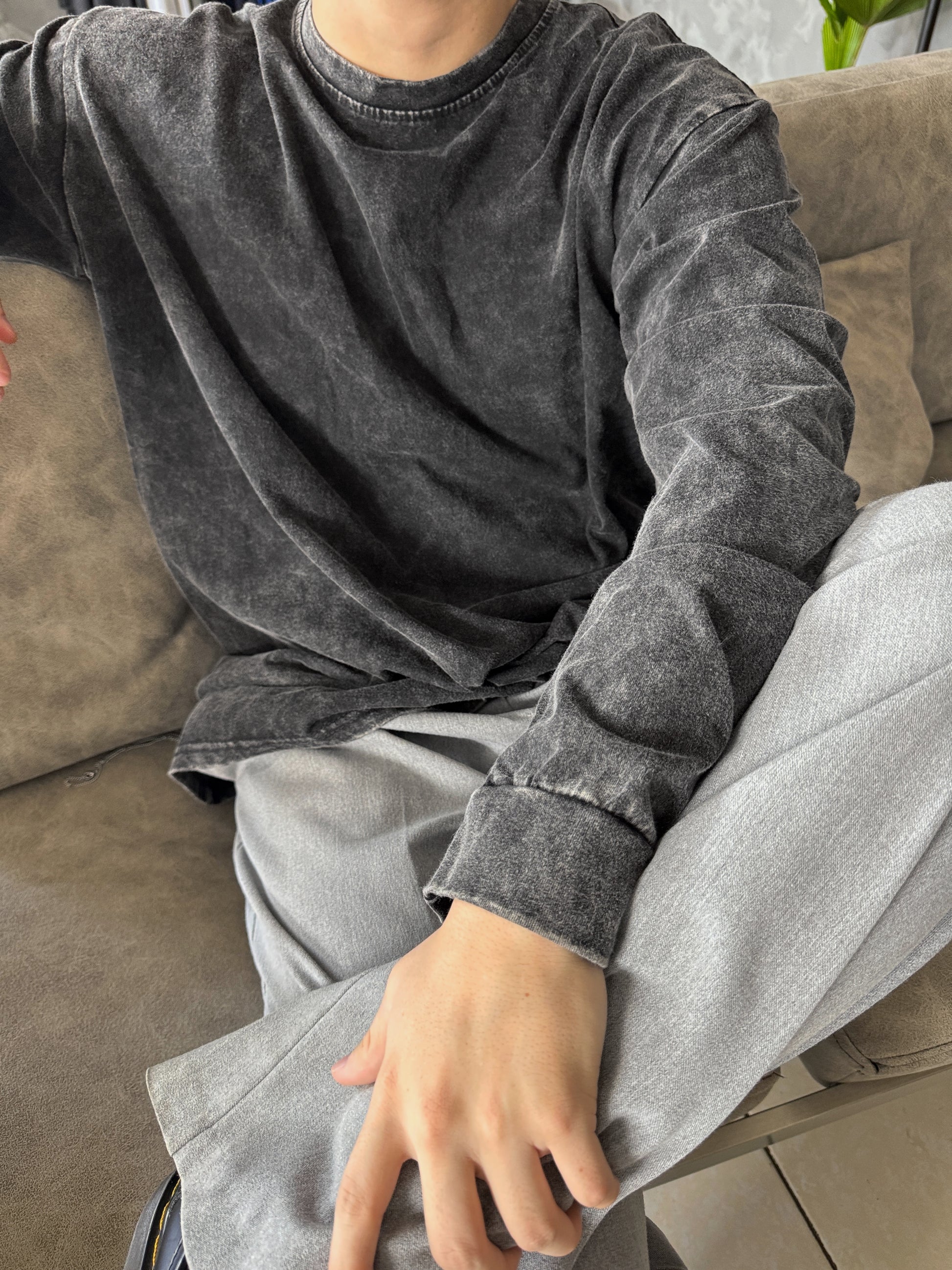 (L/XL) AMAZING FADED LONG SLEEVE