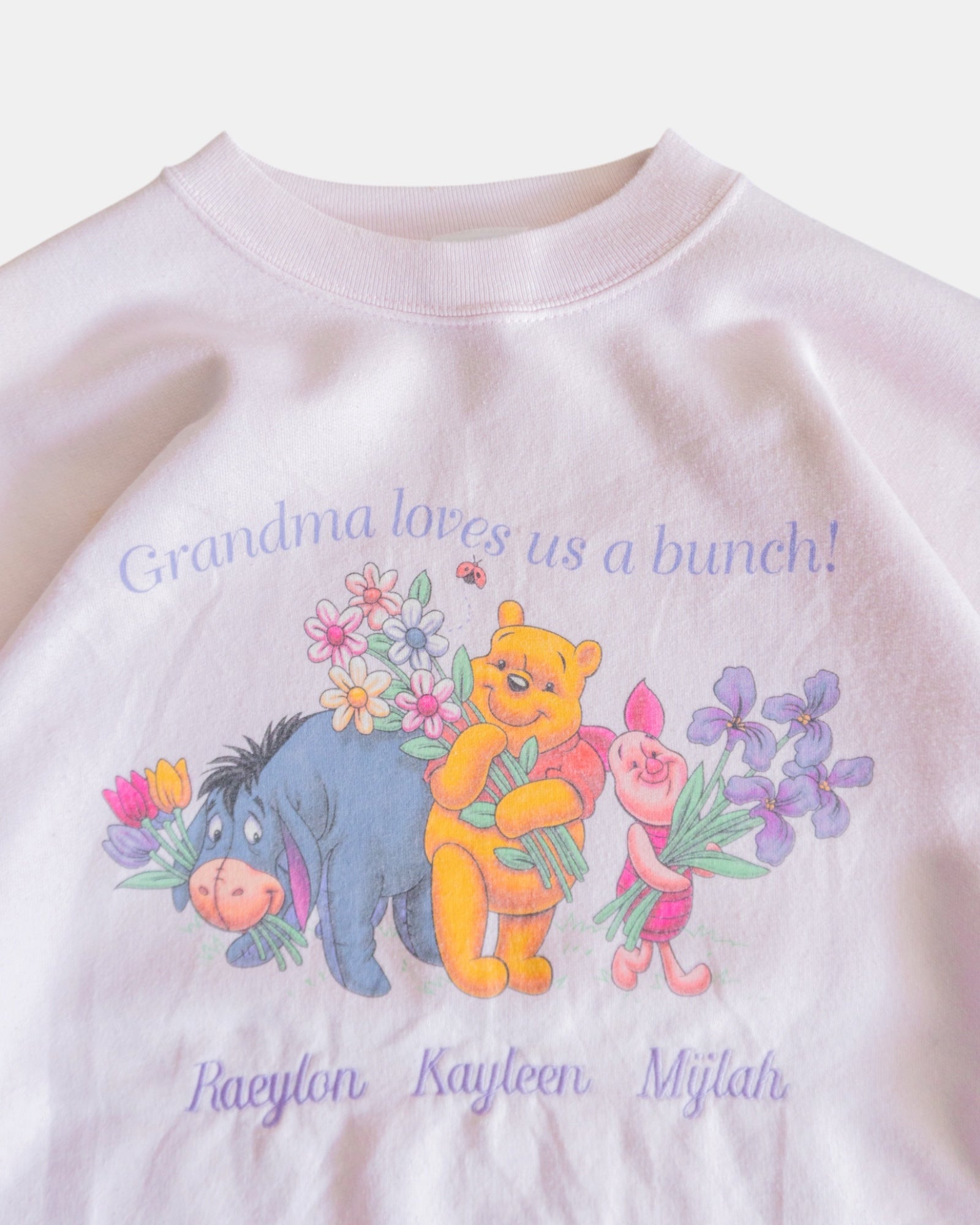 (L) 90’S VINTAGE POOH DISNEY CREWNECK