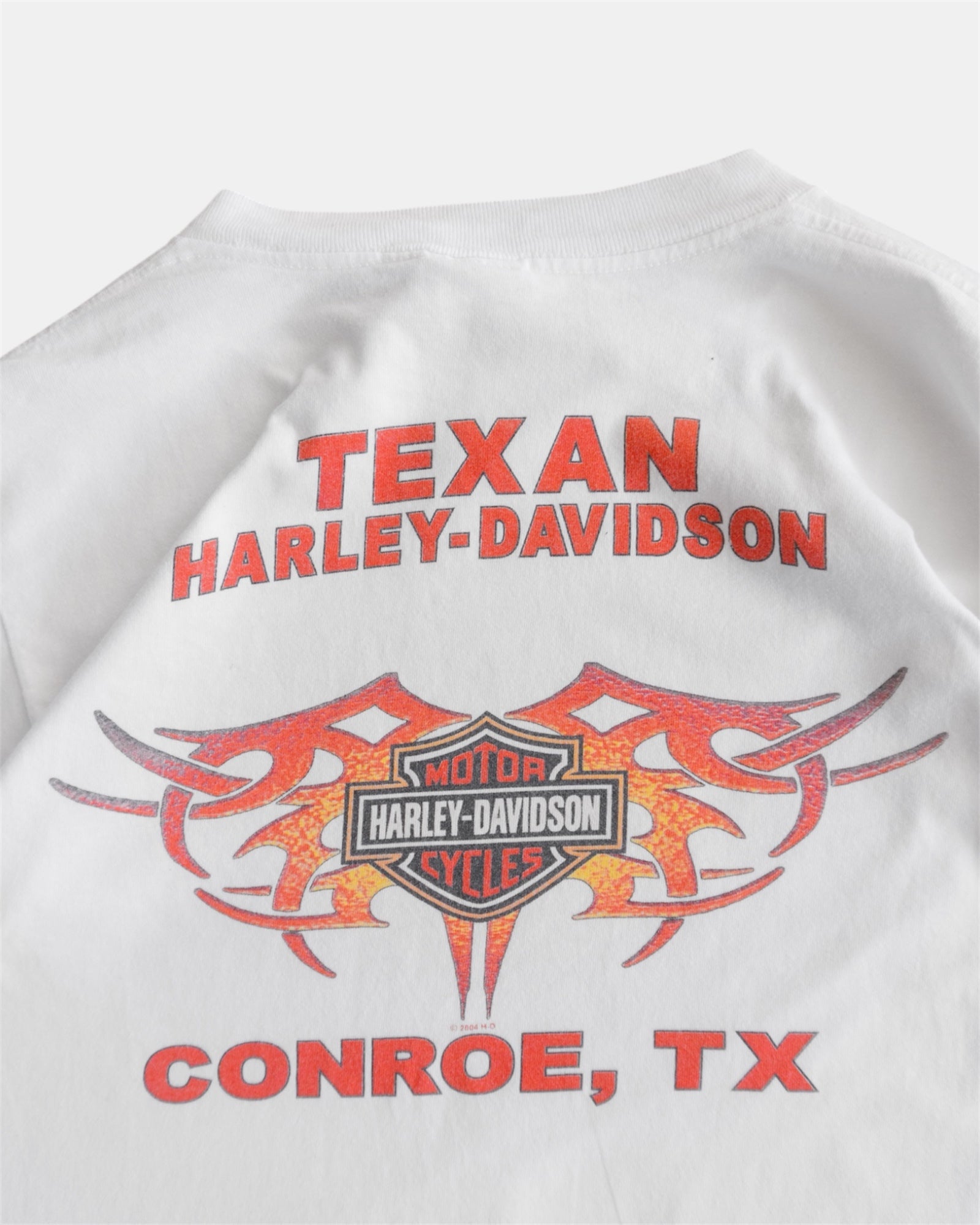 (M) 2000’S VINTAGE HARLEY DAVIDSON FLAMES LONG SLEEVE