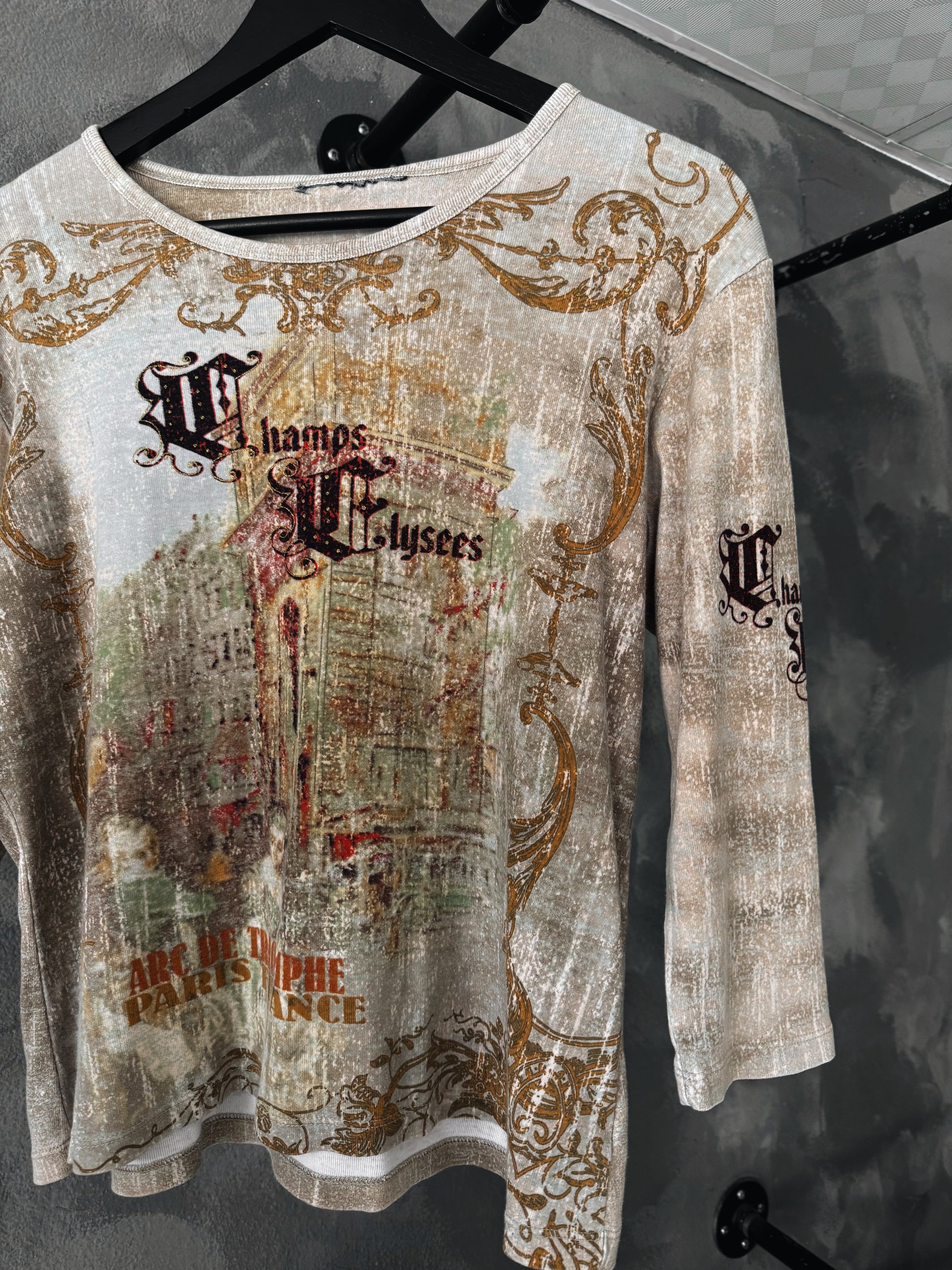 (S/M) VINTAGE AVENUE DE CHAMPS ÉLYSÉES WOMEN