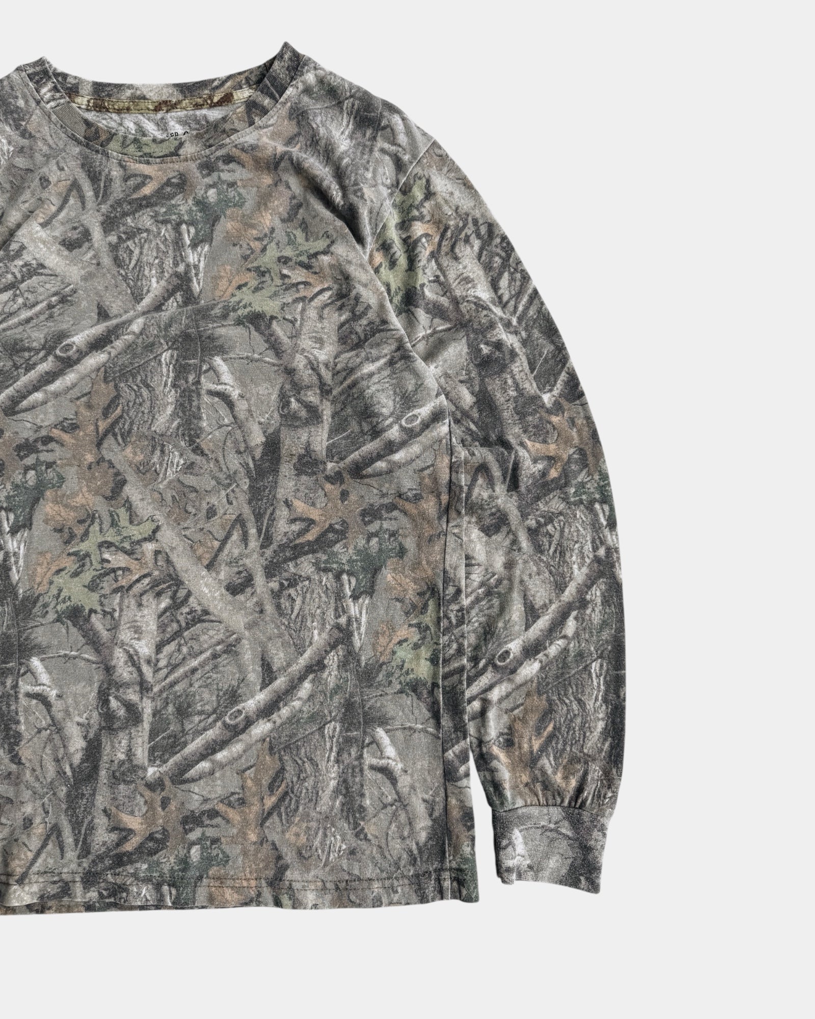 (M) VINTAGE REALTREE CAMO FADED LONG SLEEVE